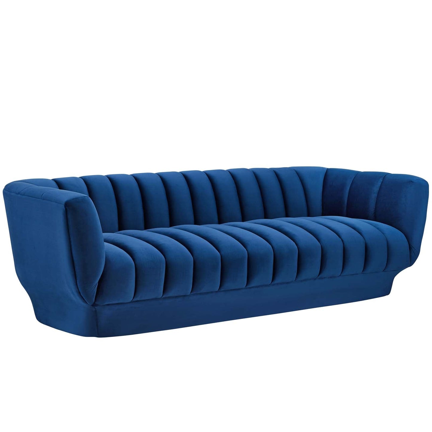 Modway Entertain Vertical Channel Tufted Performance Velvet Sofa | Sofas | 