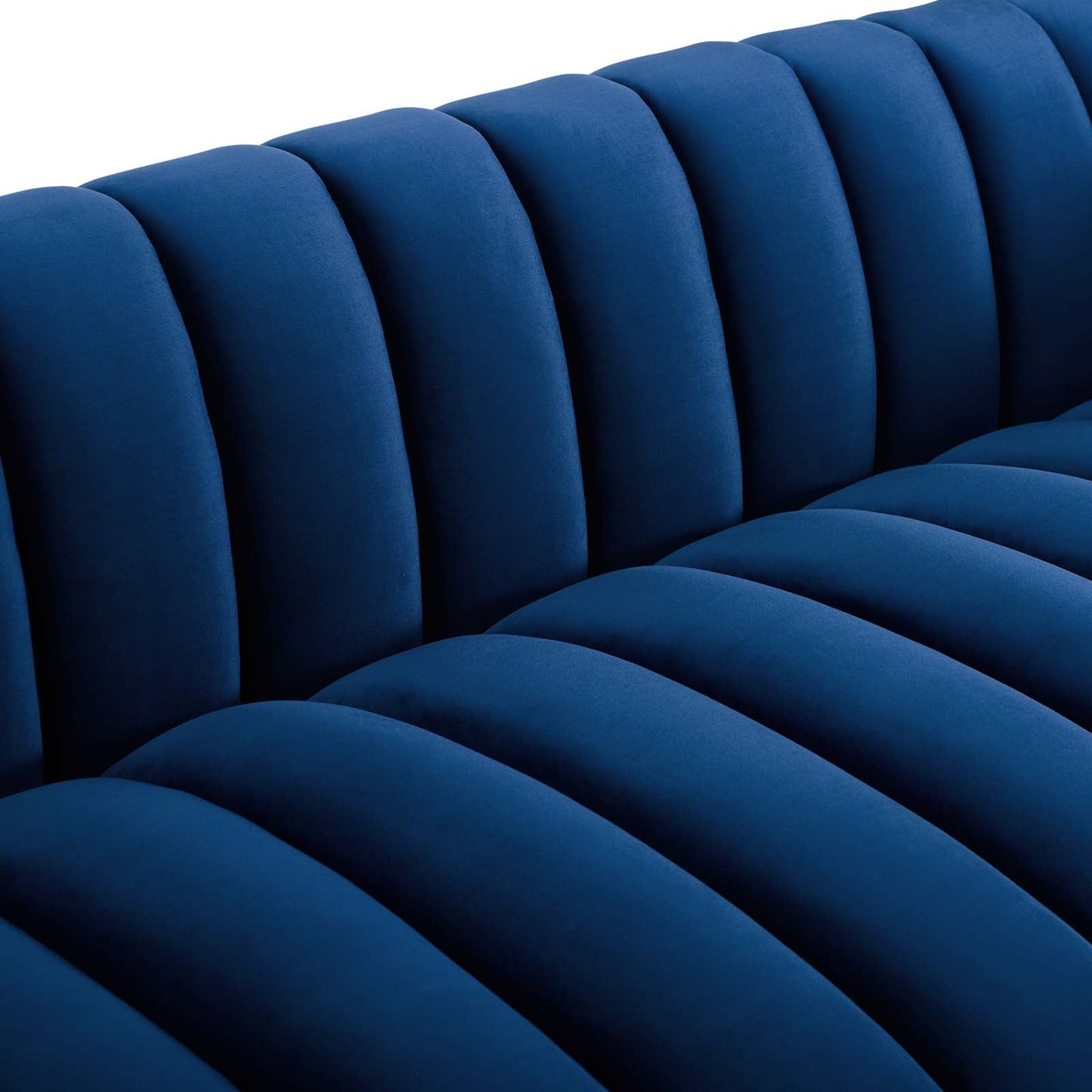 Modway Entertain Vertical Channel Tufted Performance Velvet Sofa | Sofas | 