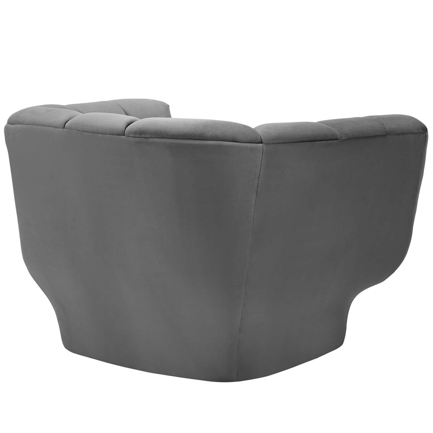 Modway Entertain Vertical Channel Tufted Performance Velvet Armchair | Armchairs | 