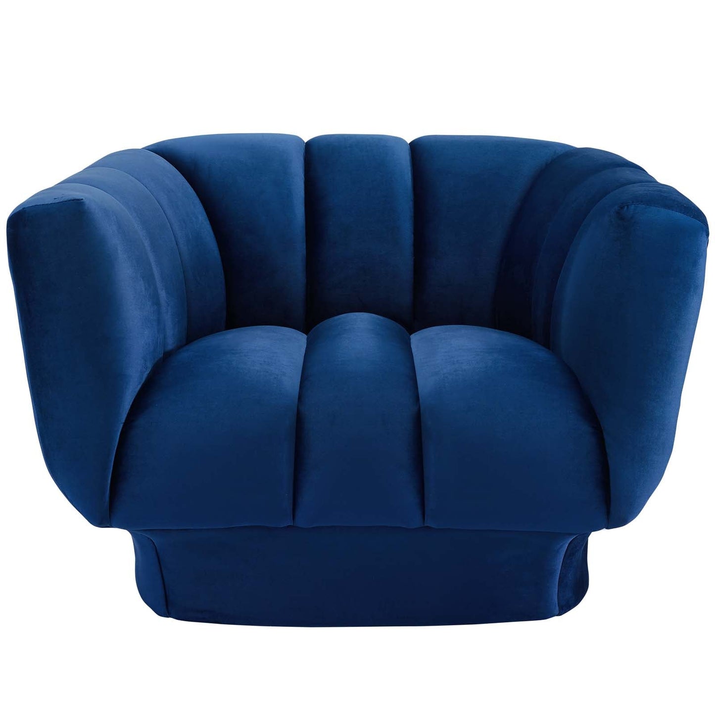Modway Entertain Vertical Channel Tufted Performance Velvet Armchair | Armchairs | 