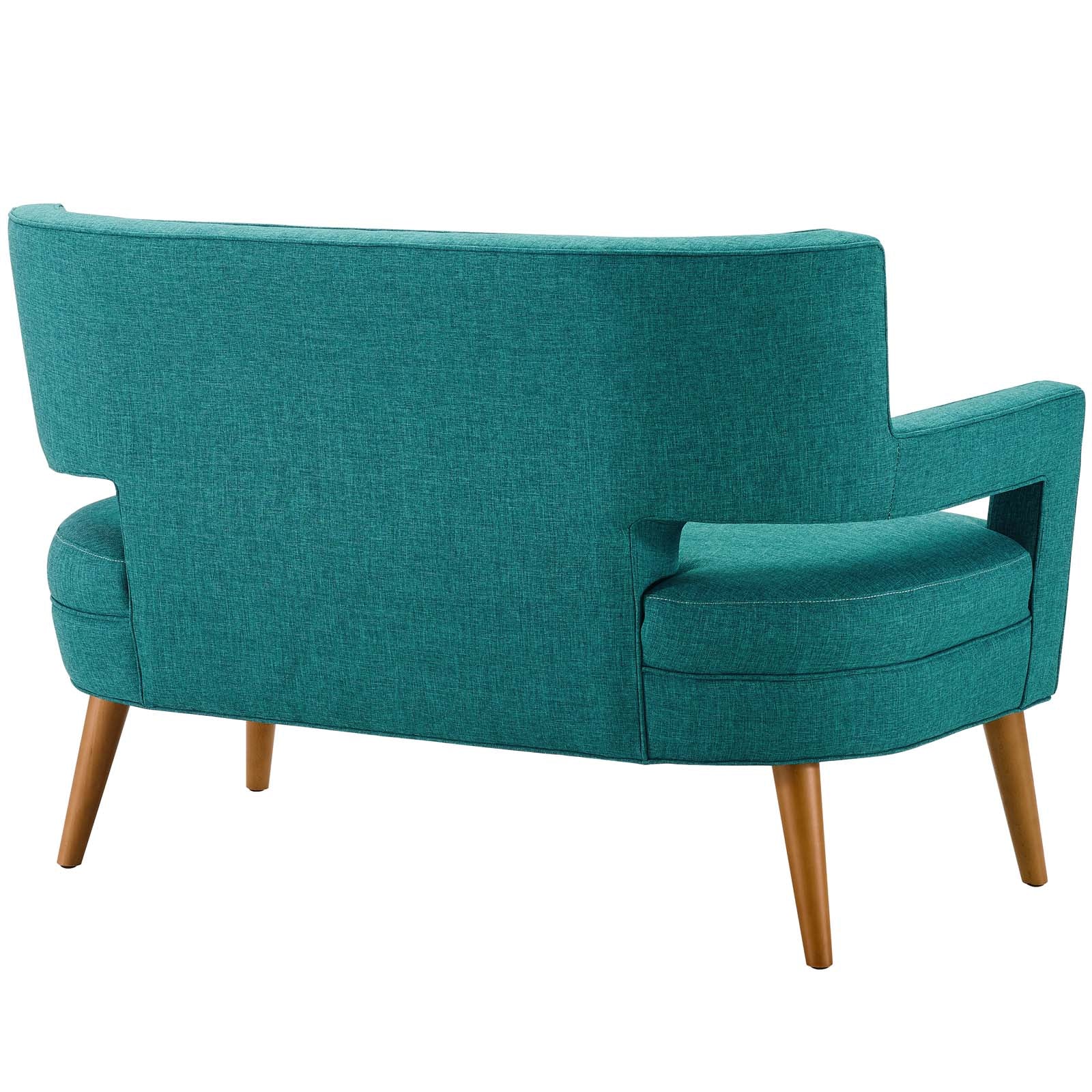 Modway Sheer Upholstered Fabric Loveseat | Loveseats | Modishstore-8