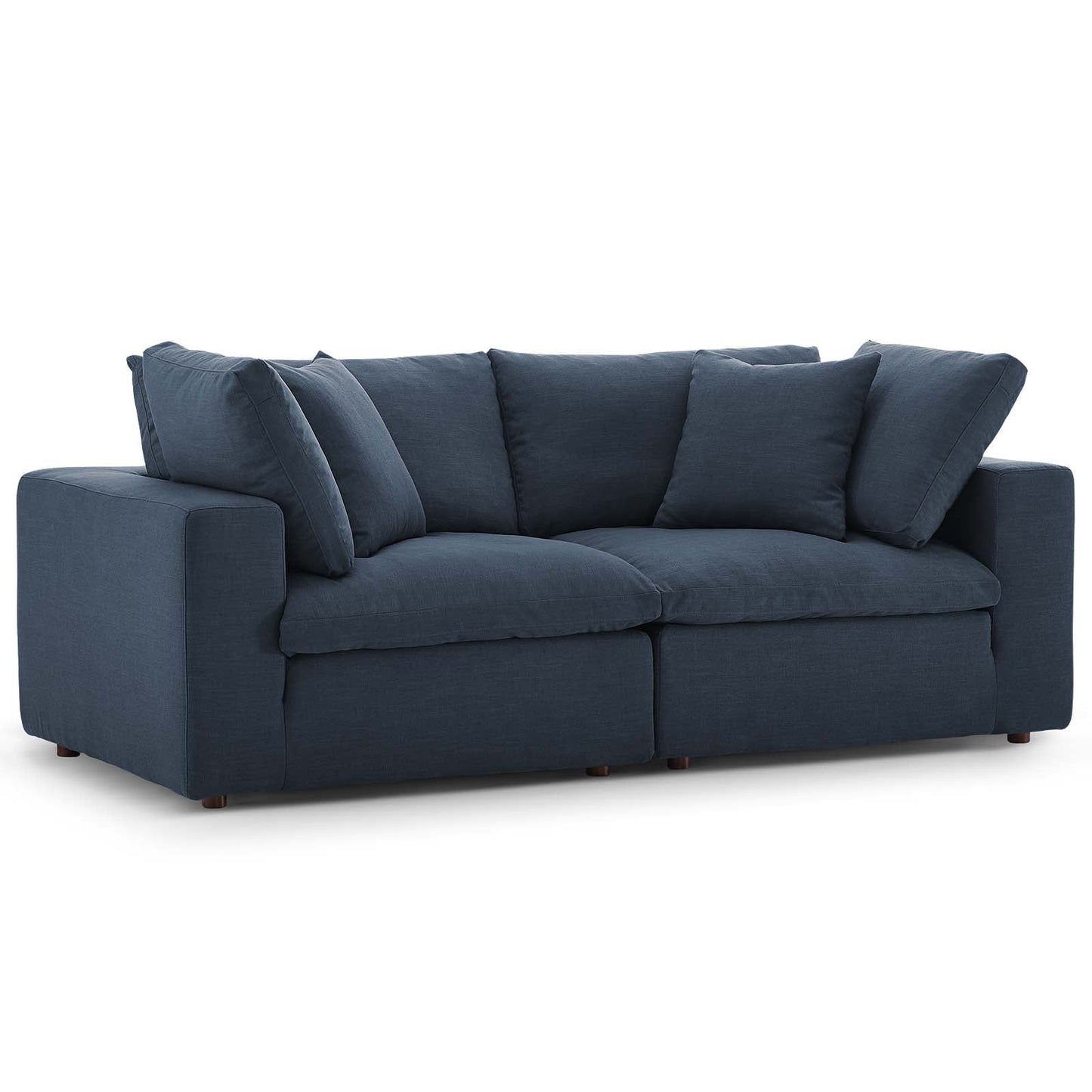 Modway Commix Down Filled Overstuffed 2 Piece Sectional Sofa Set | Sofas | 