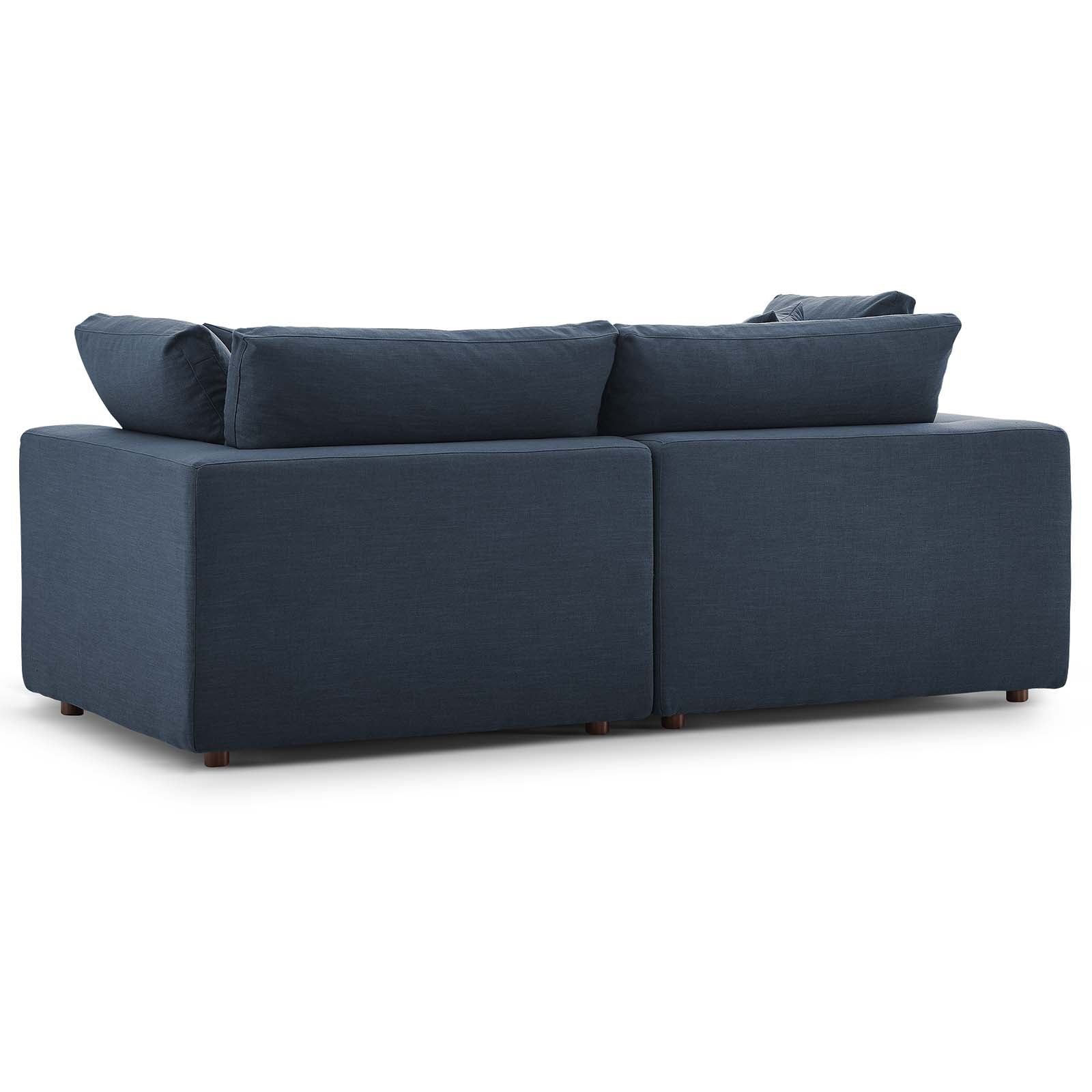 Modway Commix Down Filled Overstuffed 2 Piece Sectional Sofa Set | Sofas | 