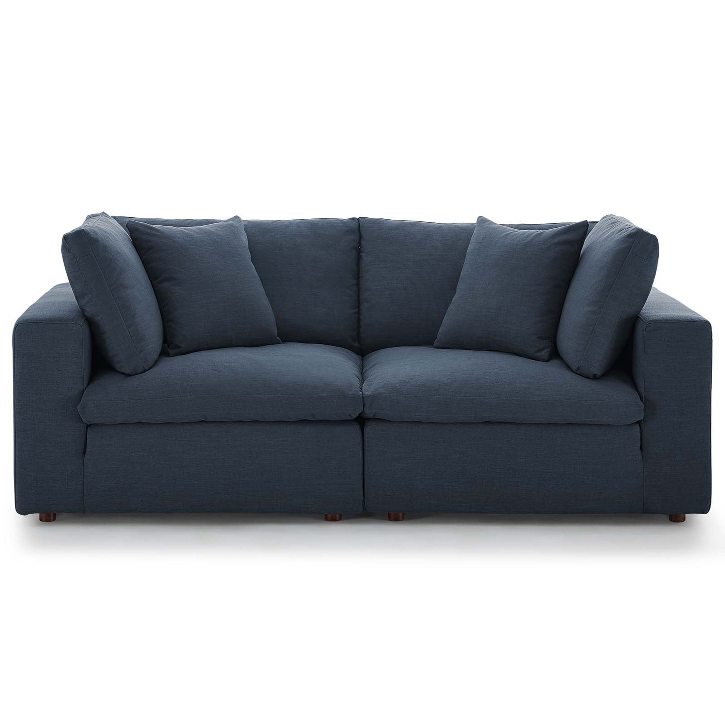 Modway Commix Down Filled Overstuffed 2 Piece Sectional Sofa Set | Sofas | 