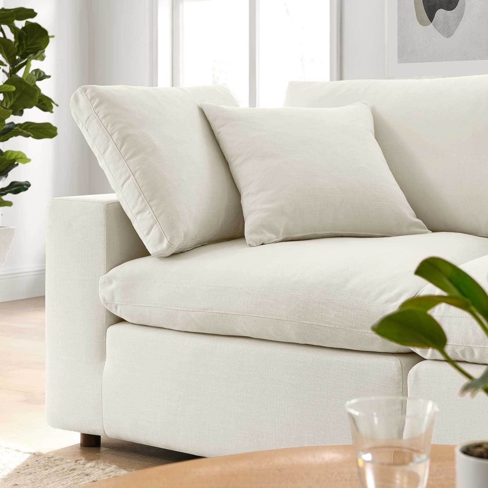 Modway Commix Down Filled Overstuffed 2 Piece Sectional Sofa Set | Sofas | 