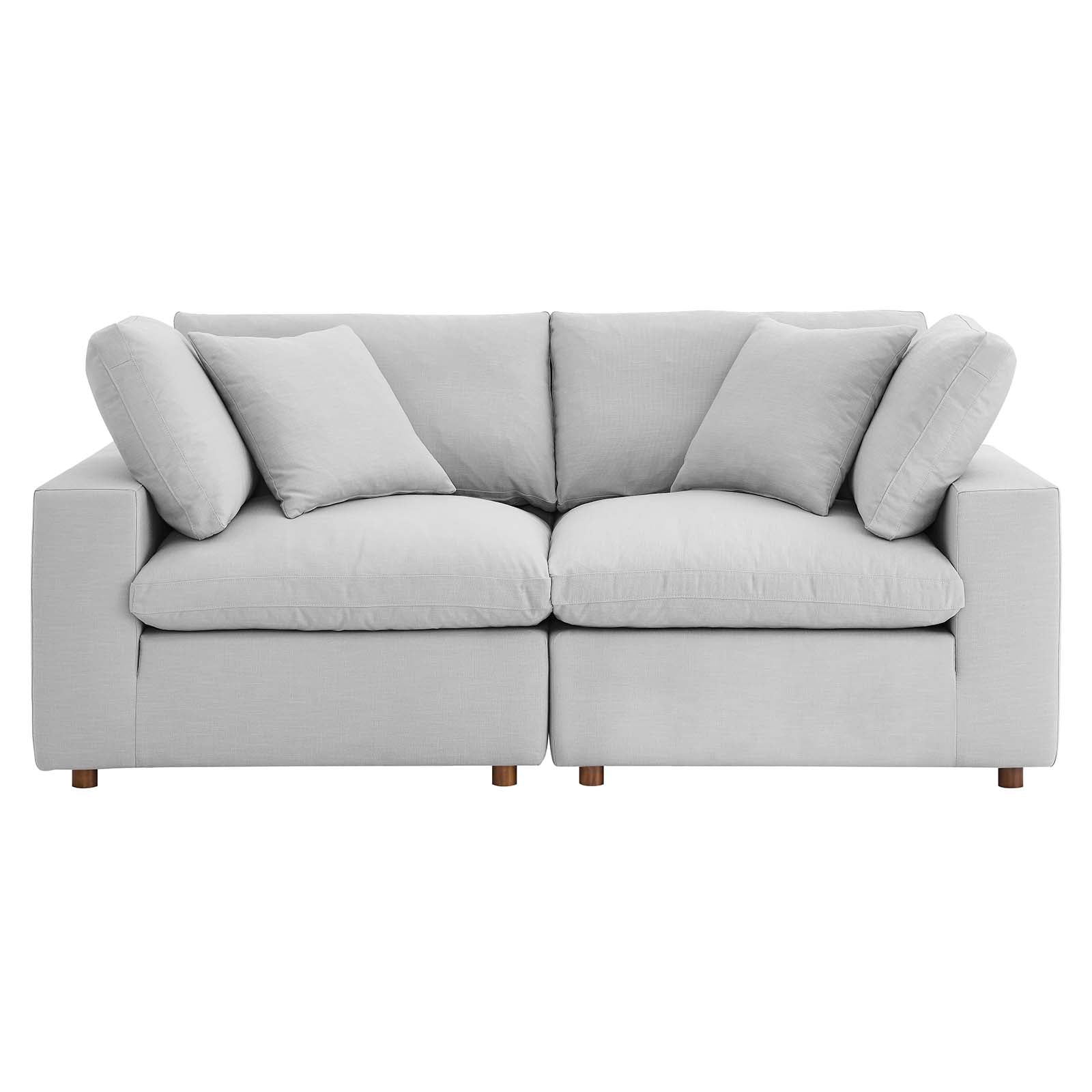 Modway Commix Down Filled Overstuffed 2 Piece Sectional Sofa Set | Sofas | 
