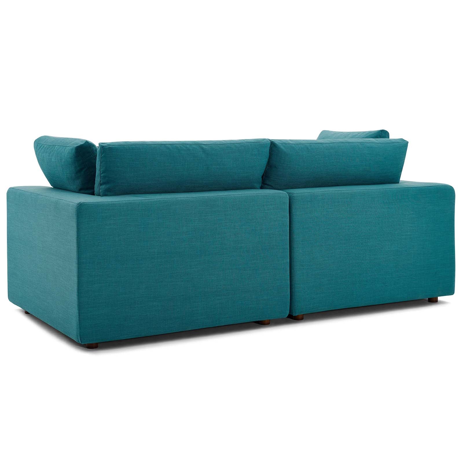 Modway Commix Down Filled Overstuffed 2 Piece Sectional Sofa Set | Sofas | 