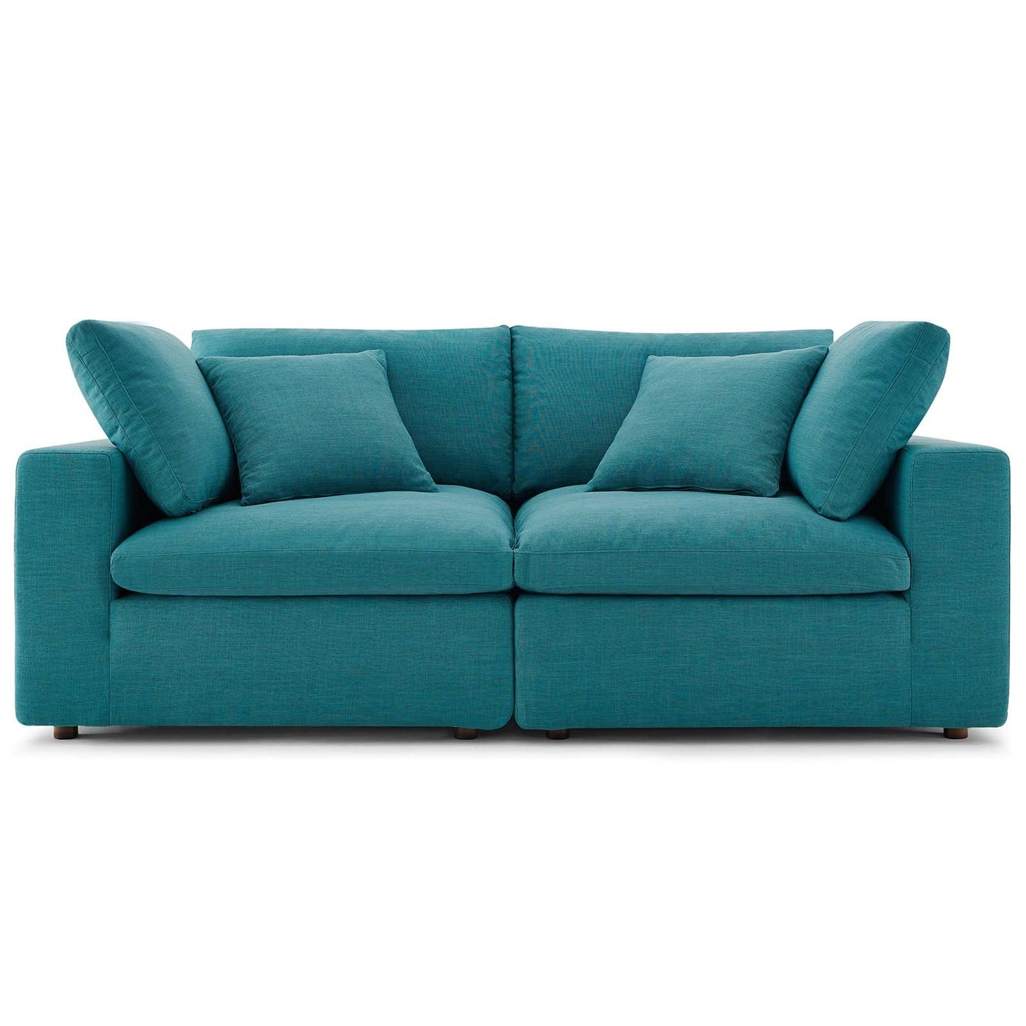 Modway Commix Down Filled Overstuffed 2 Piece Sectional Sofa Set | Sofas | 