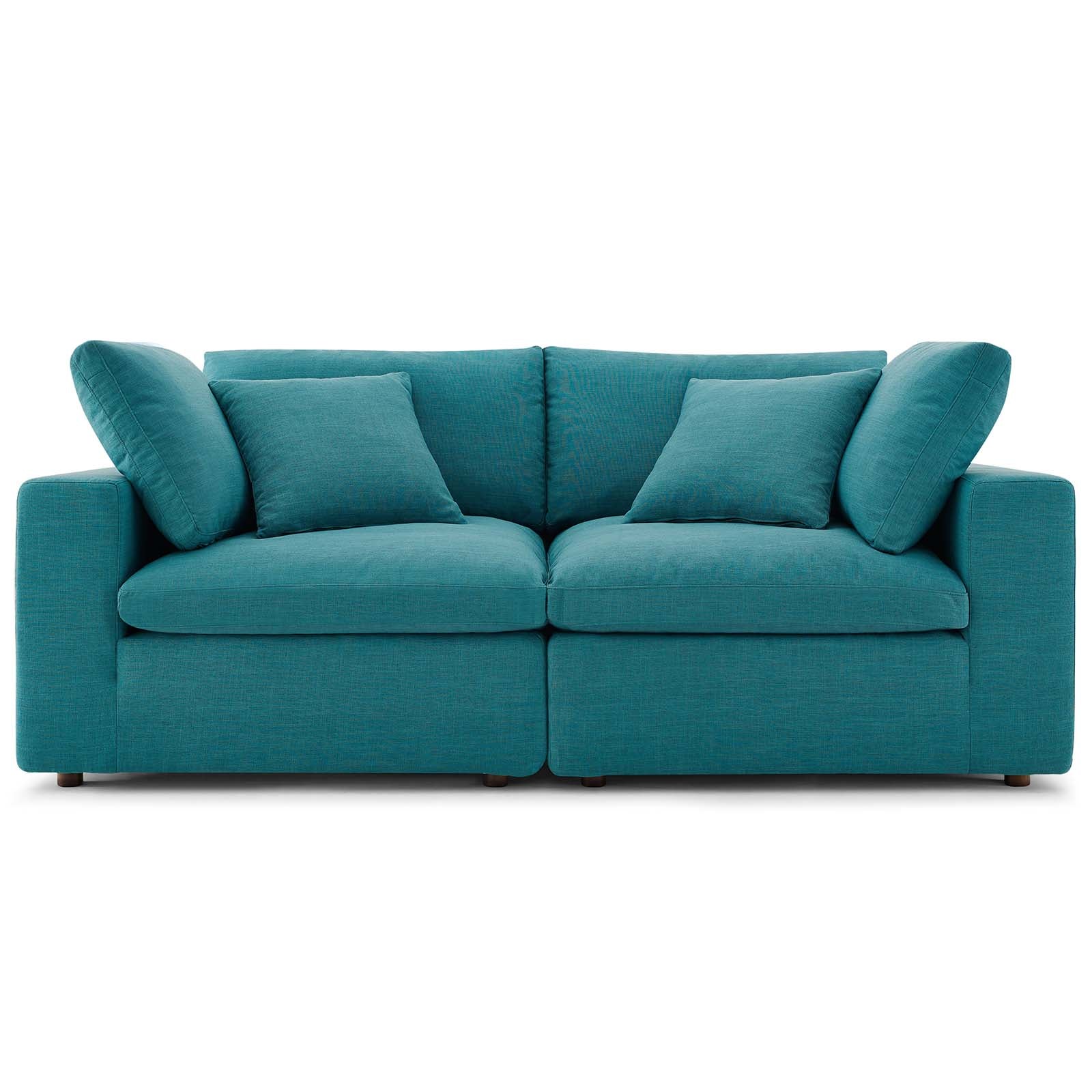 Modway Commix Down Filled Overstuffed 2 Piece Sectional Sofa Set | Sofas | 