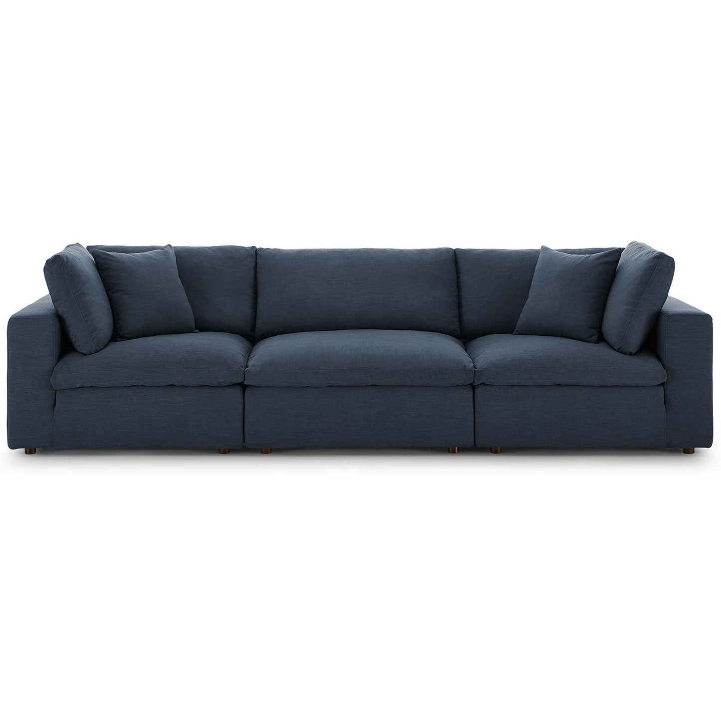 Modway Commix Down Filled Overstuffed 3 Piece Sectional Sofa Set | Sofas | 