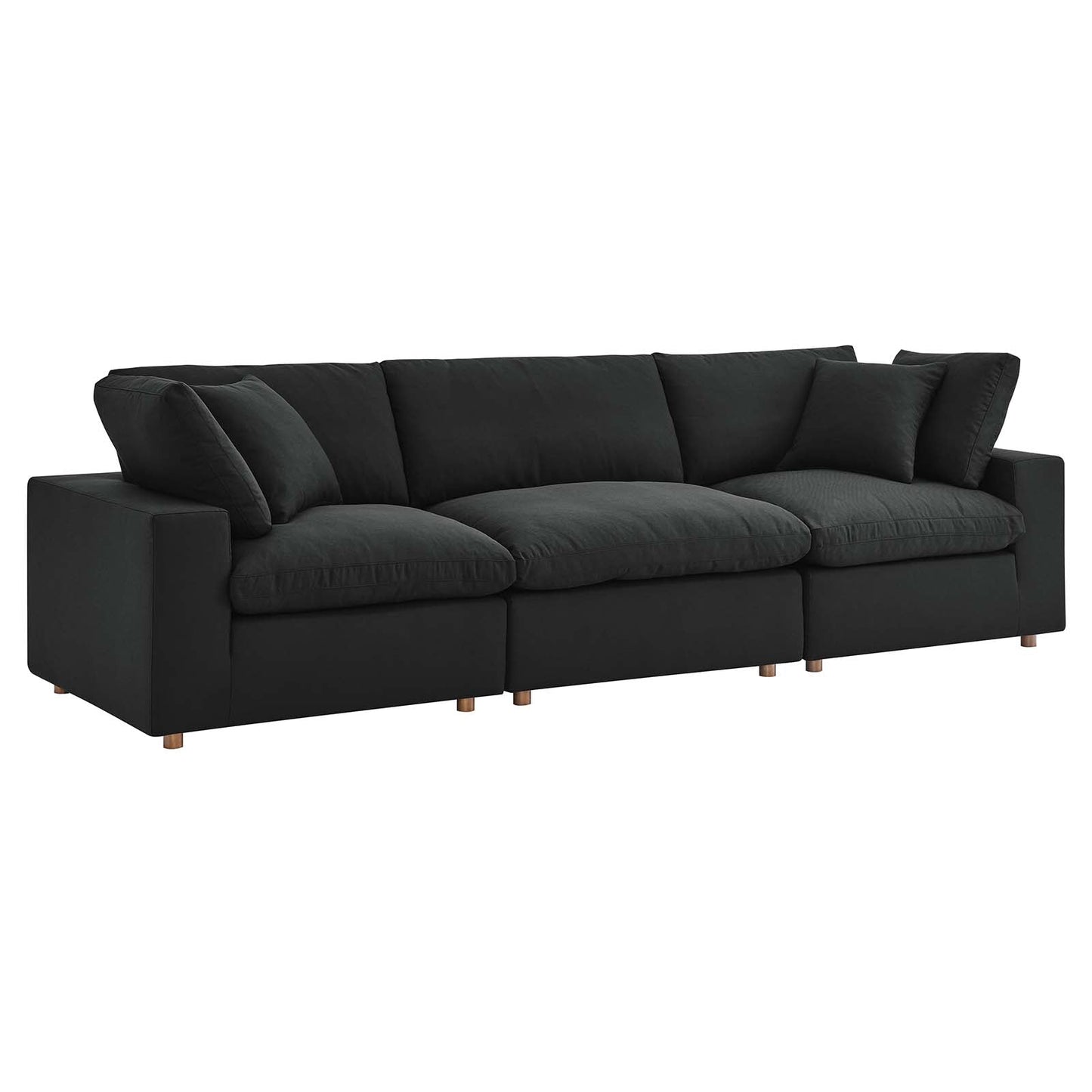 Modway Commix Down Filled Overstuffed 3 Piece Sectional Sofa Set | Sofas | 