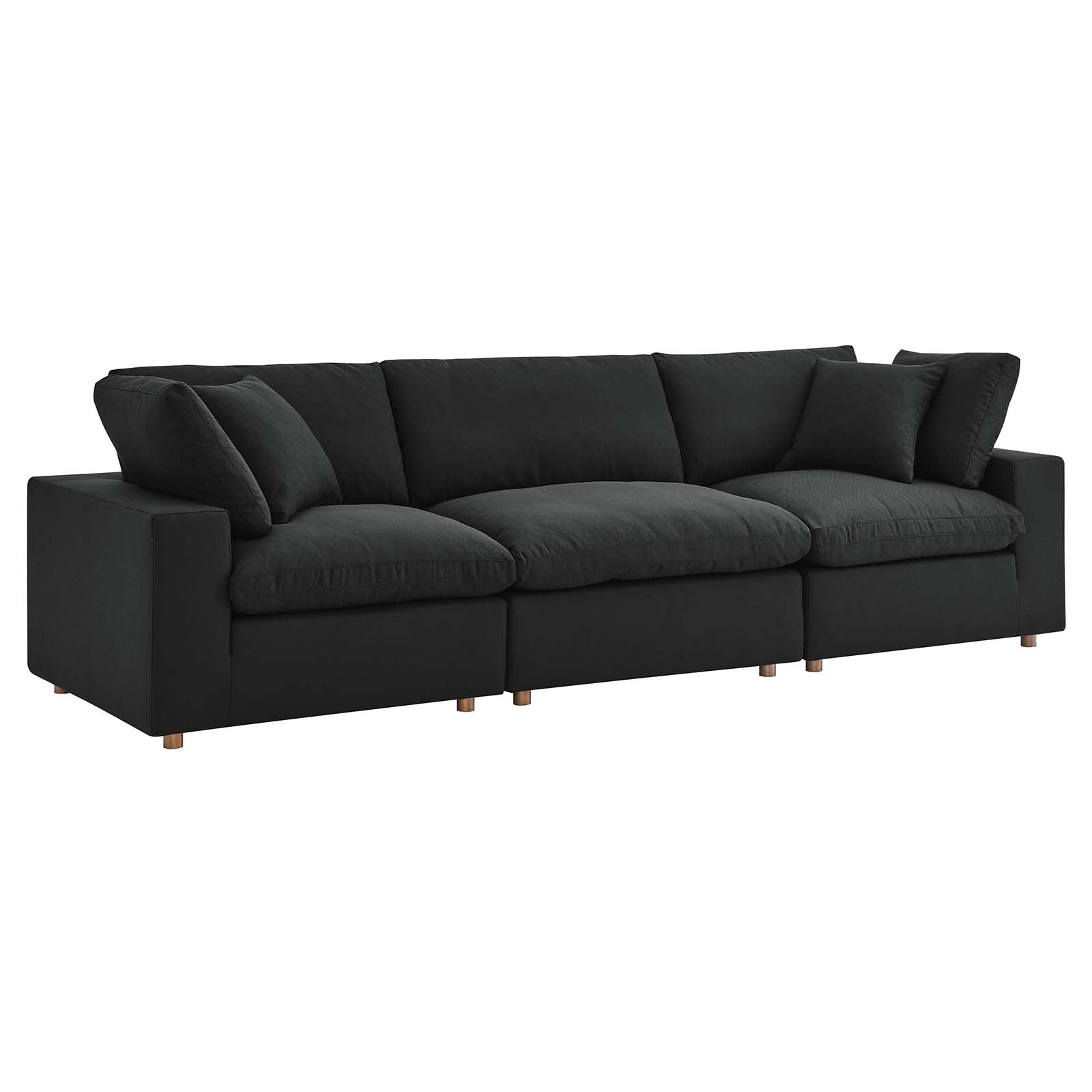 Modway Commix Down Filled Overstuffed 3 Piece Sectional Sofa Set | Sofas | 