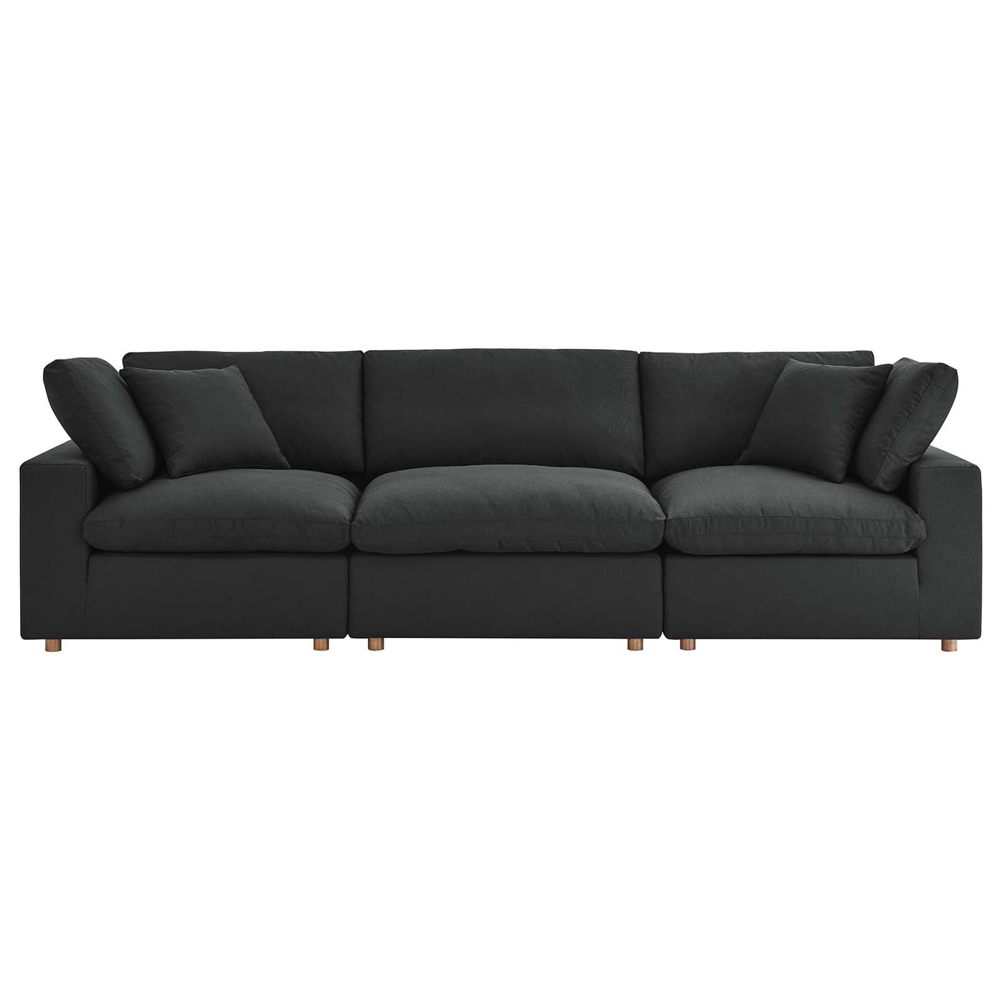 Modway Commix Down Filled Overstuffed 3 Piece Sectional Sofa Set | Sofas | 