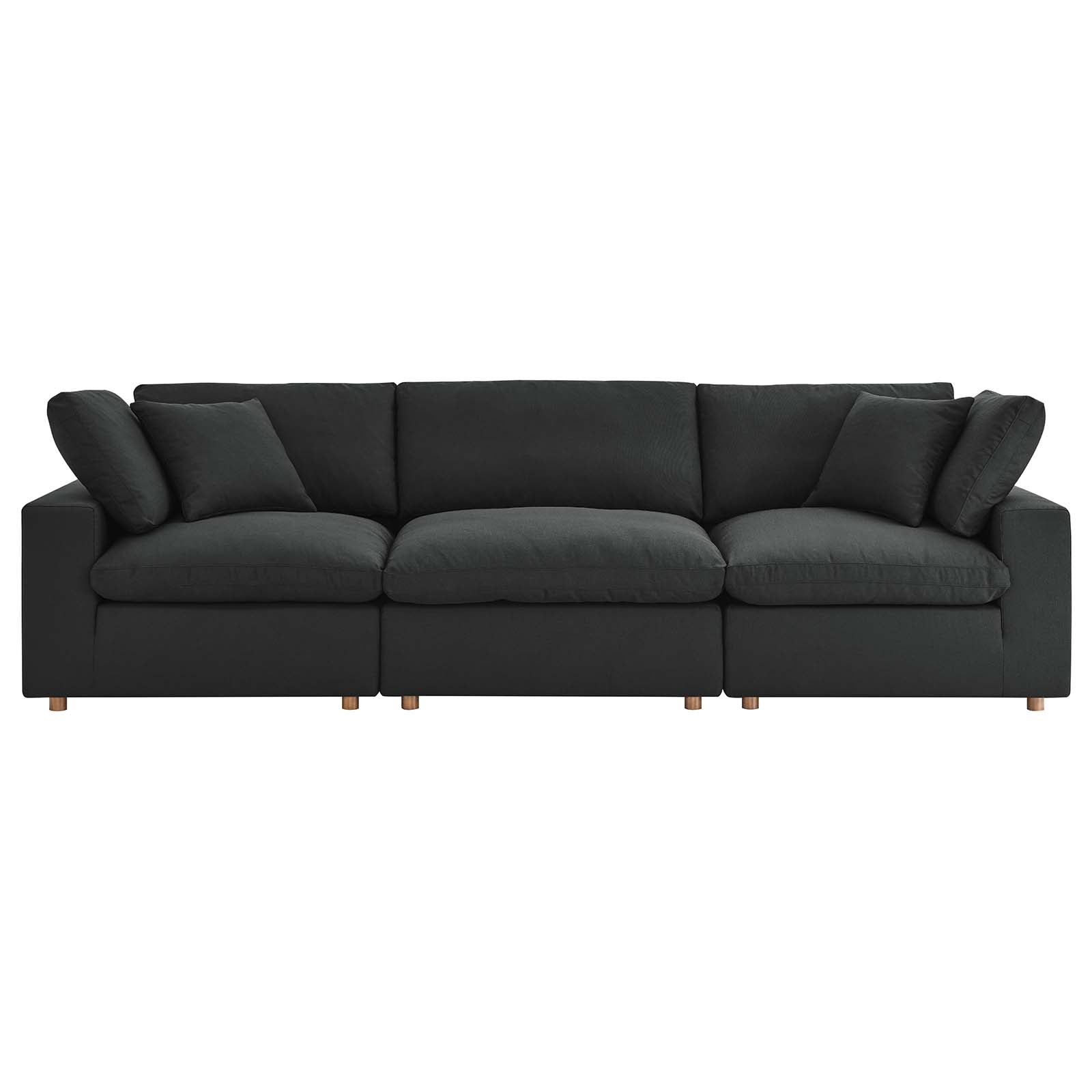 Modway Commix Down Filled Overstuffed 3 Piece Sectional Sofa Set | Sofas | 