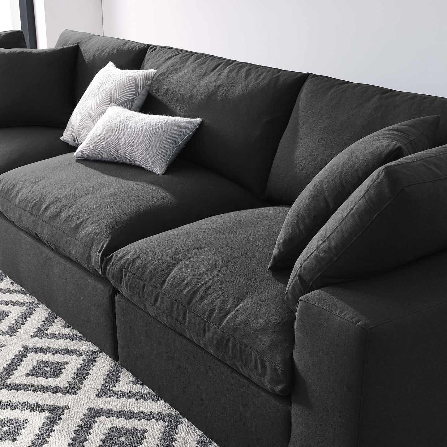 Modway Commix Down Filled Overstuffed 3 Piece Sectional Sofa Set | Sofas | 