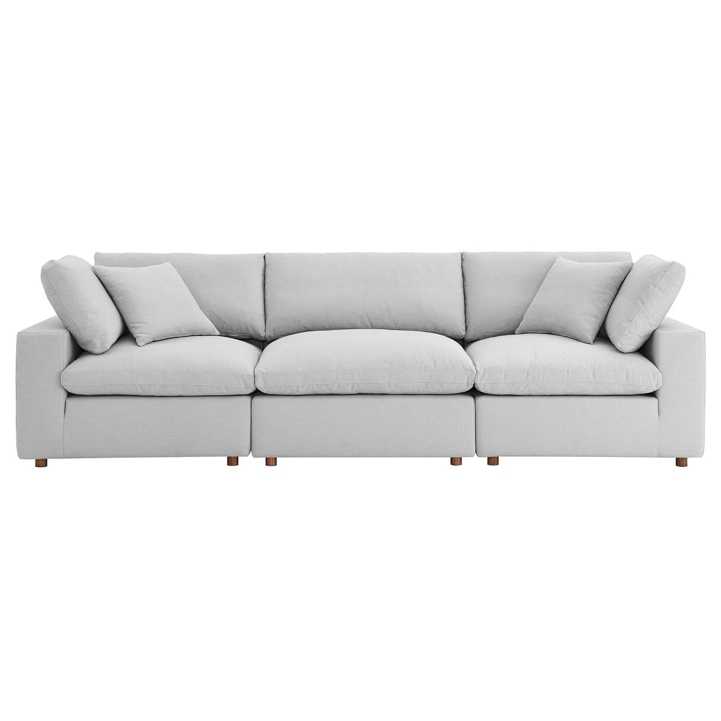 Modway Commix Down Filled Overstuffed 3 Piece Sectional Sofa Set | Sofas | 