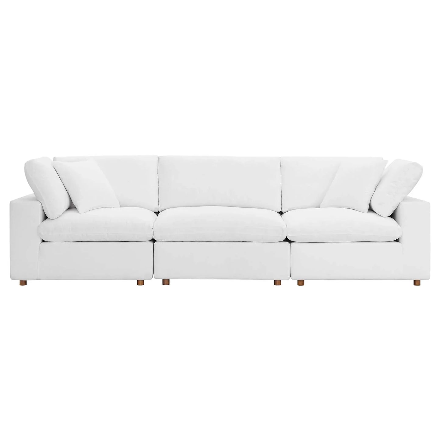 Modway Commix Down Filled Overstuffed 3 Piece Sectional Sofa Set - EEI-3355 | Sofa Set | 