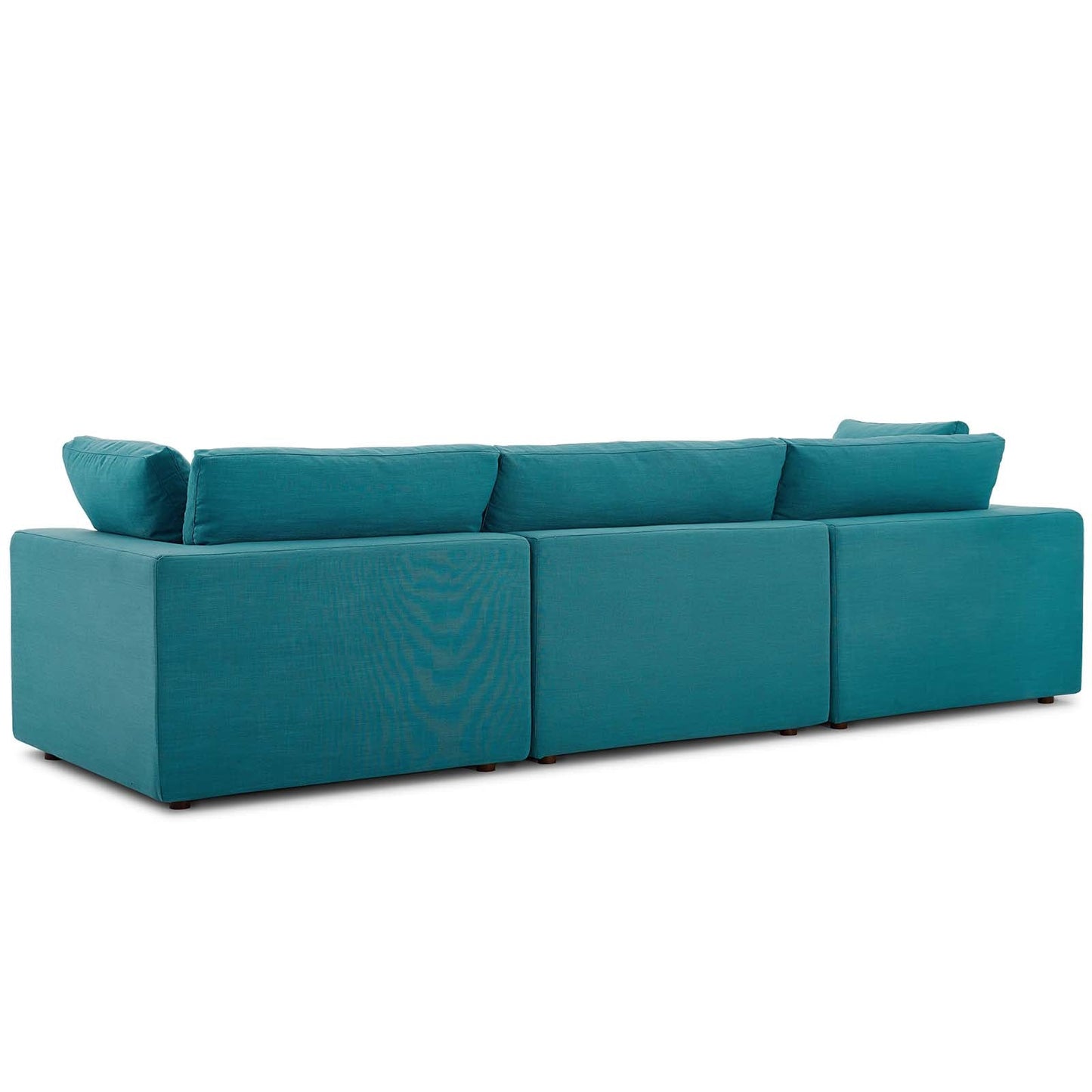 Modway Commix Down Filled Overstuffed 3 Piece Sectional Sofa Set | Sofas | 