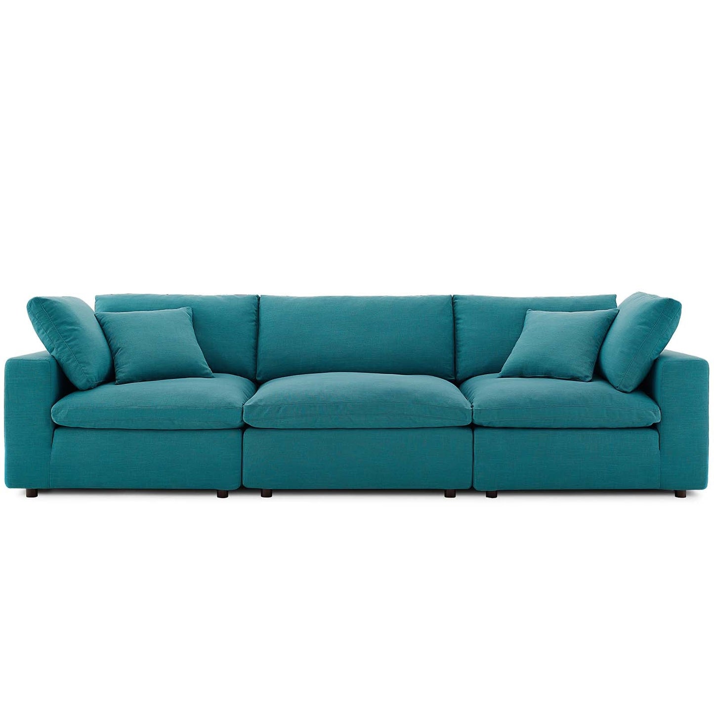 Modway Commix Down Filled Overstuffed 3 Piece Sectional Sofa Set | Sofas | 