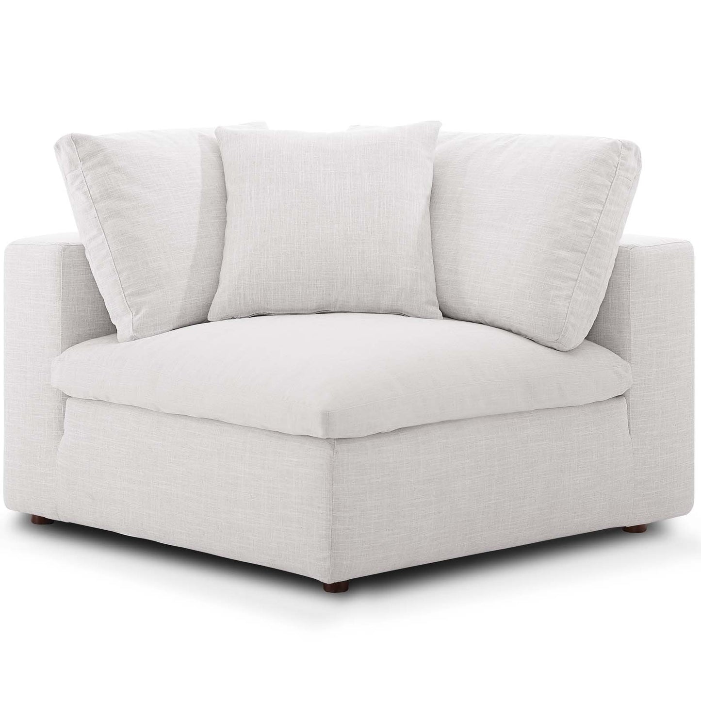 Modway Commix Down Filled Overstuffed 4 Piece Sectional Sofa Set