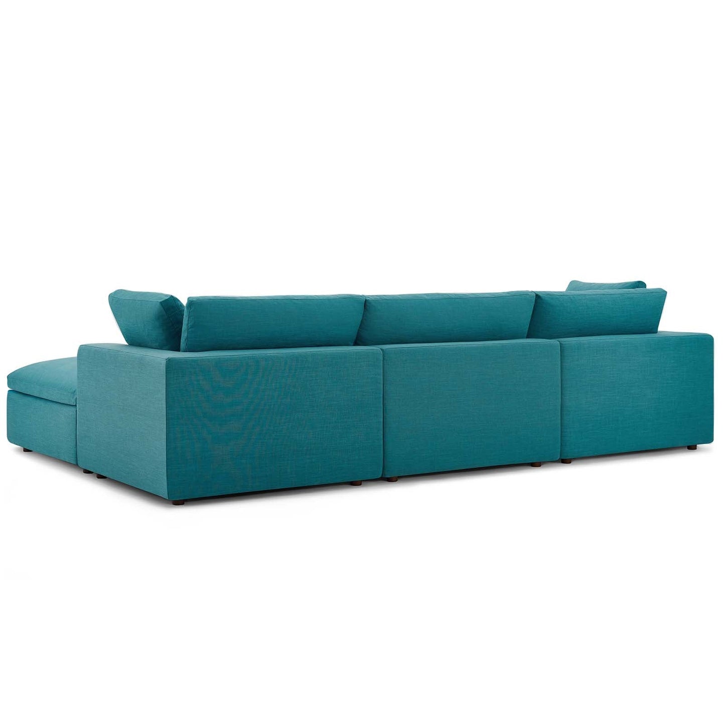 Modway Commix Down Filled Overstuffed 4 Piece Sectional Sofa Set | Sofas | 