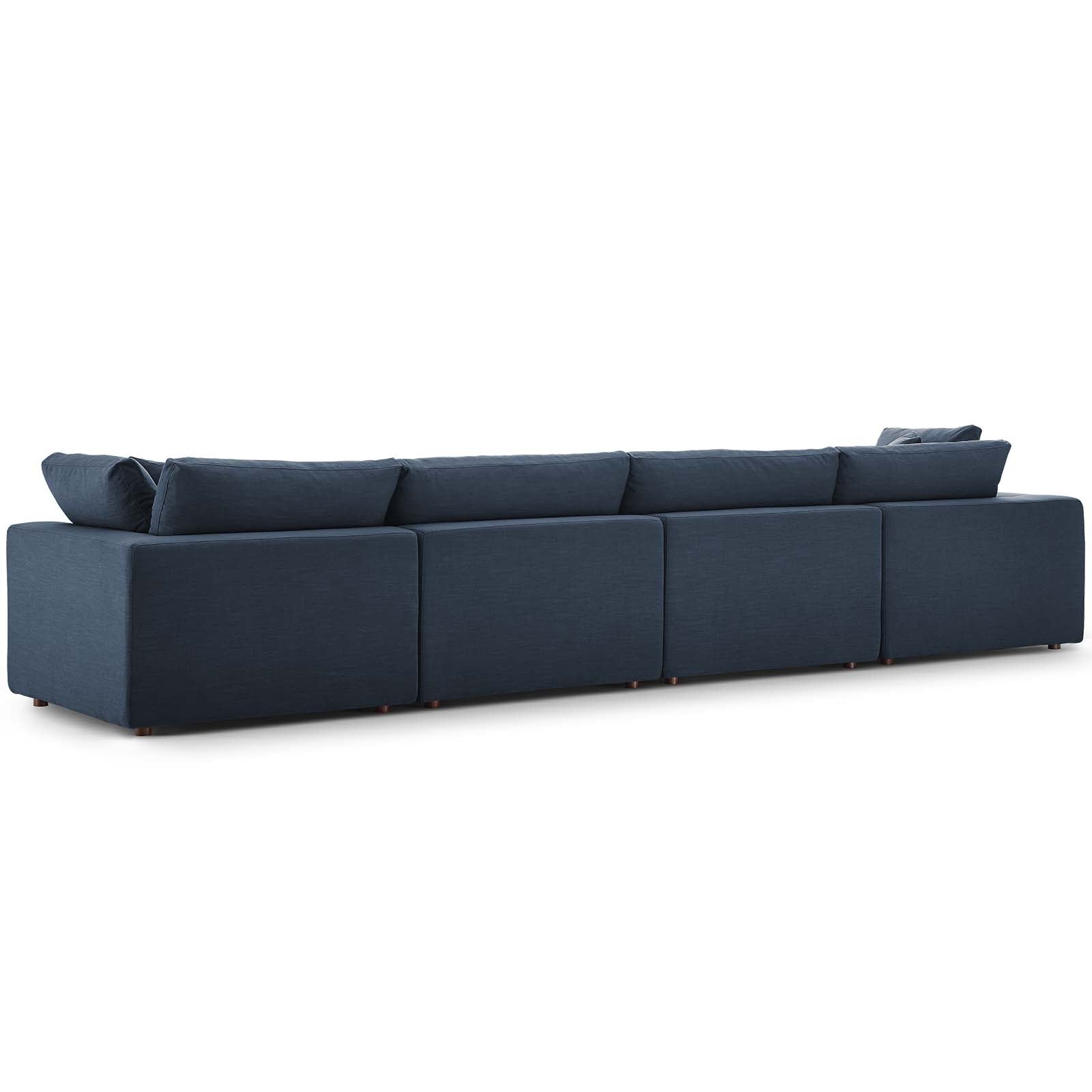 Commix Down Filled Overstuffed 4 Piece Sectional Sofa Set by Modway | Sofas | 
