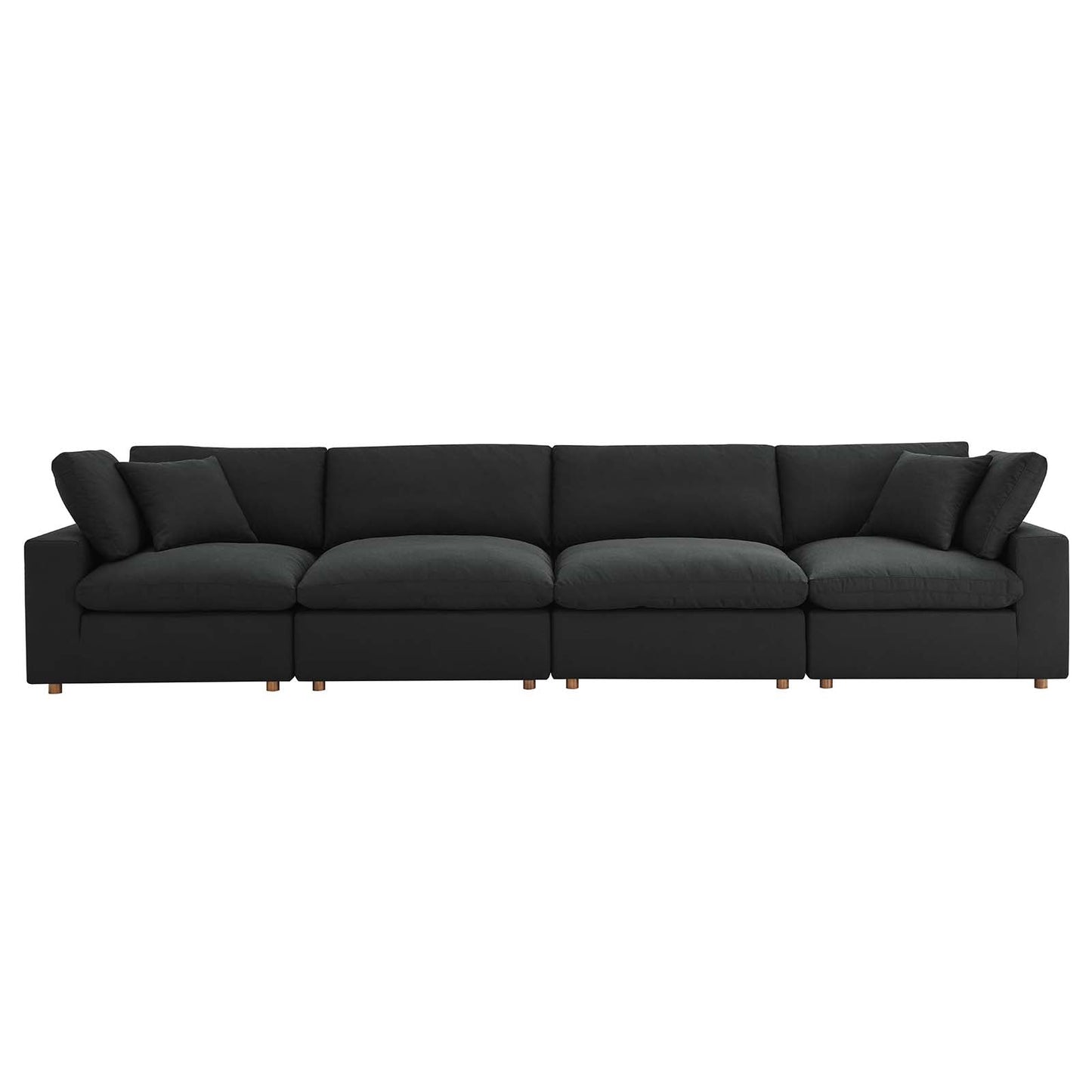 Commix Down Filled Overstuffed 4 Piece Sectional Sofa Set by Modway | Sofas | 