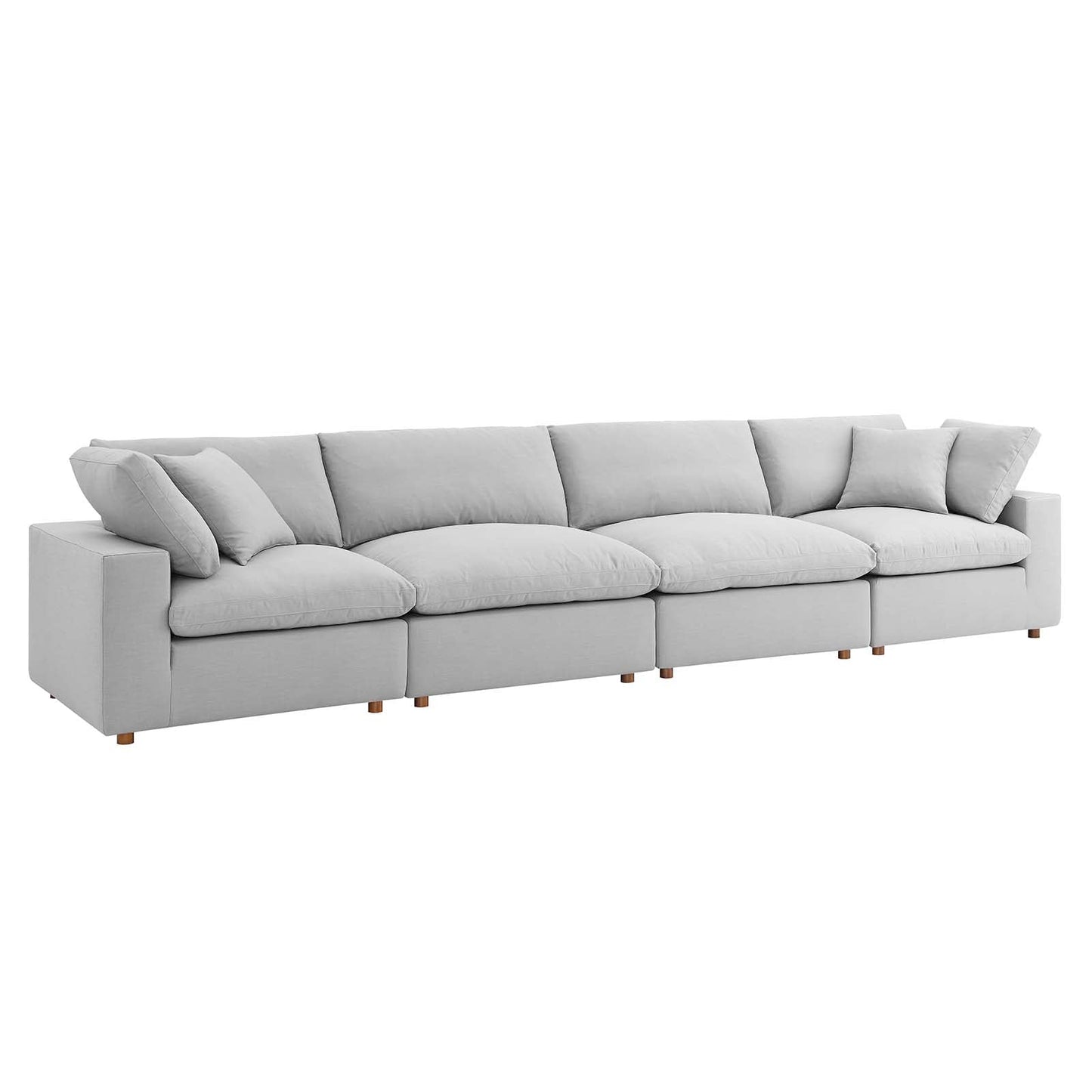 Commix Down Filled Overstuffed 4 Piece Sectional Sofa Set by Modway | Sofas | 