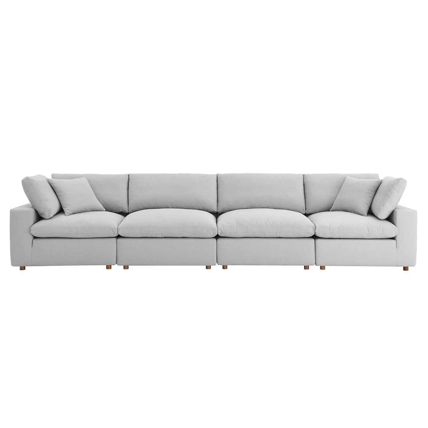 Commix Down Filled Overstuffed 4 Piece Sectional Sofa Set by Modway | Sofas | 