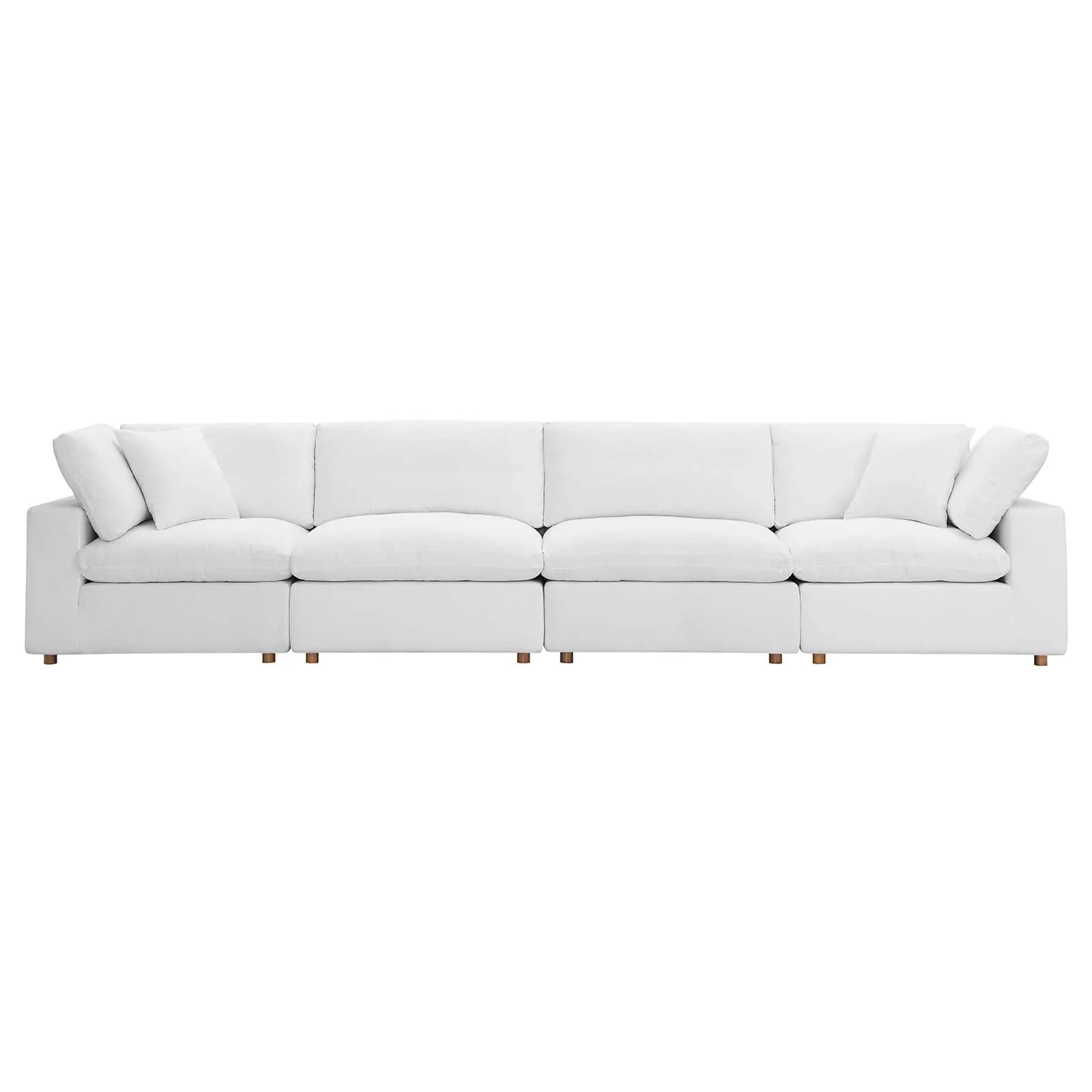 Commix Down Filled Overstuffed 4 Piece Sectional Sofa Set by Modway - EEI-3357 | Sofa Set | 