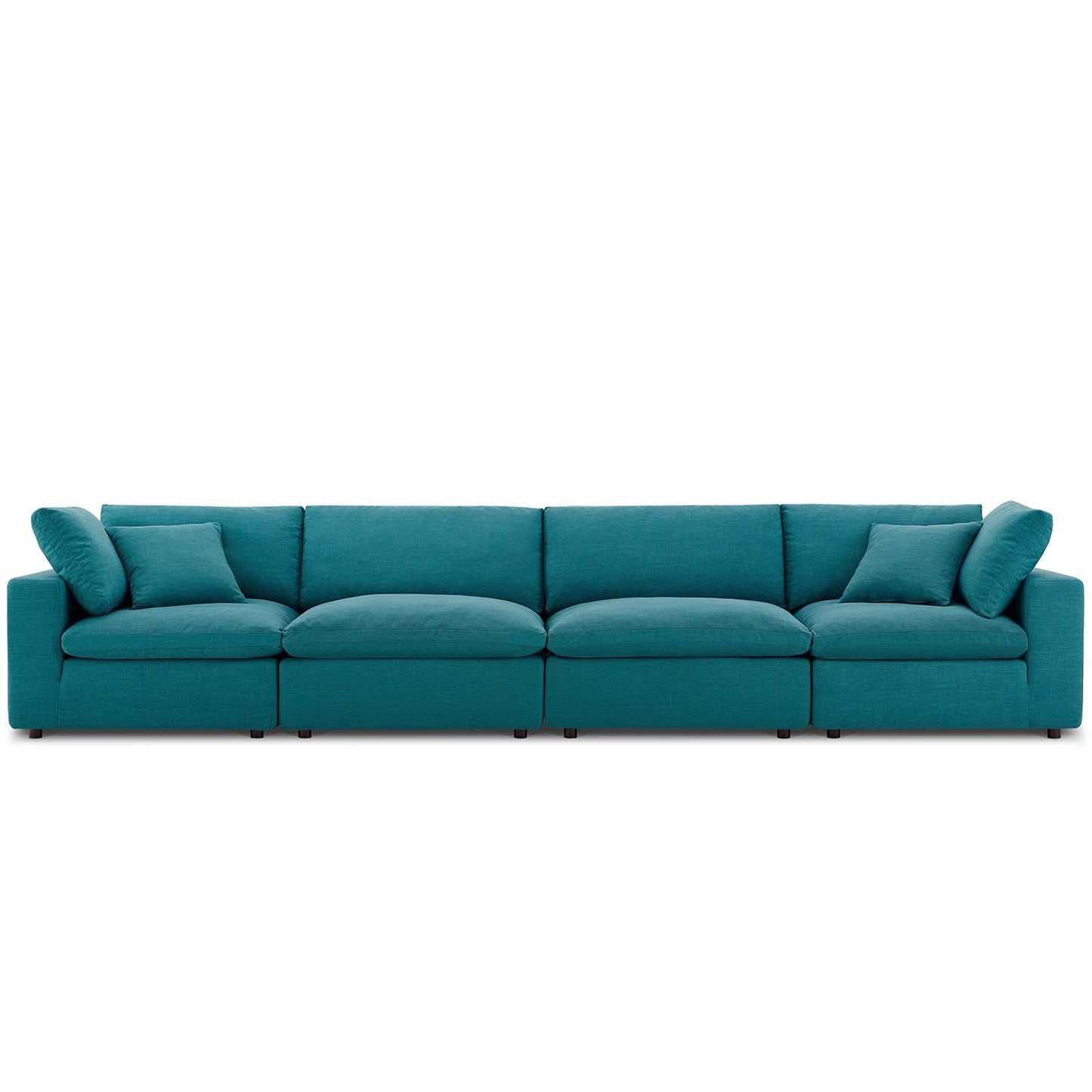 Commix Down Filled Overstuffed 4 Piece Sectional Sofa Set by Modway | Sofas | 