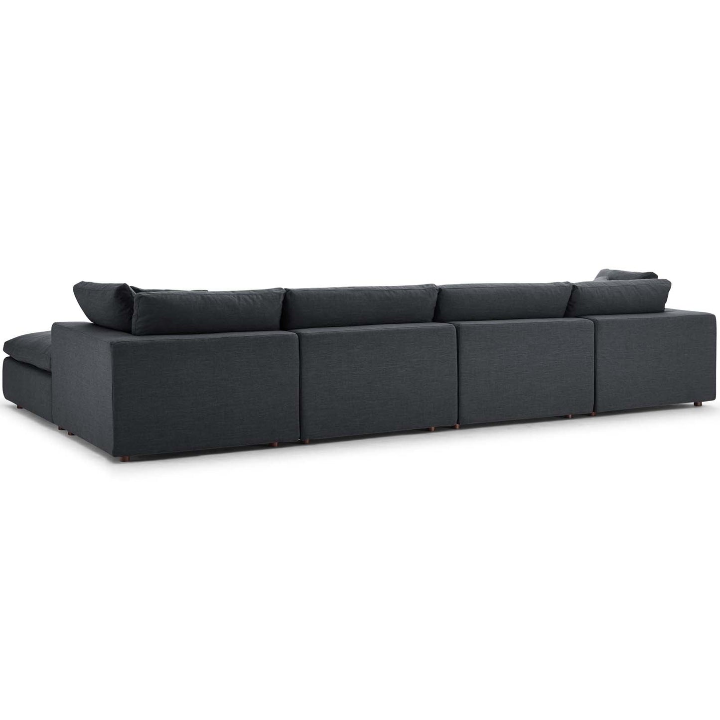 Commix Down Filled Overstuffed 5 Piece Sectional Sofa Set by Modway | Sofas | 