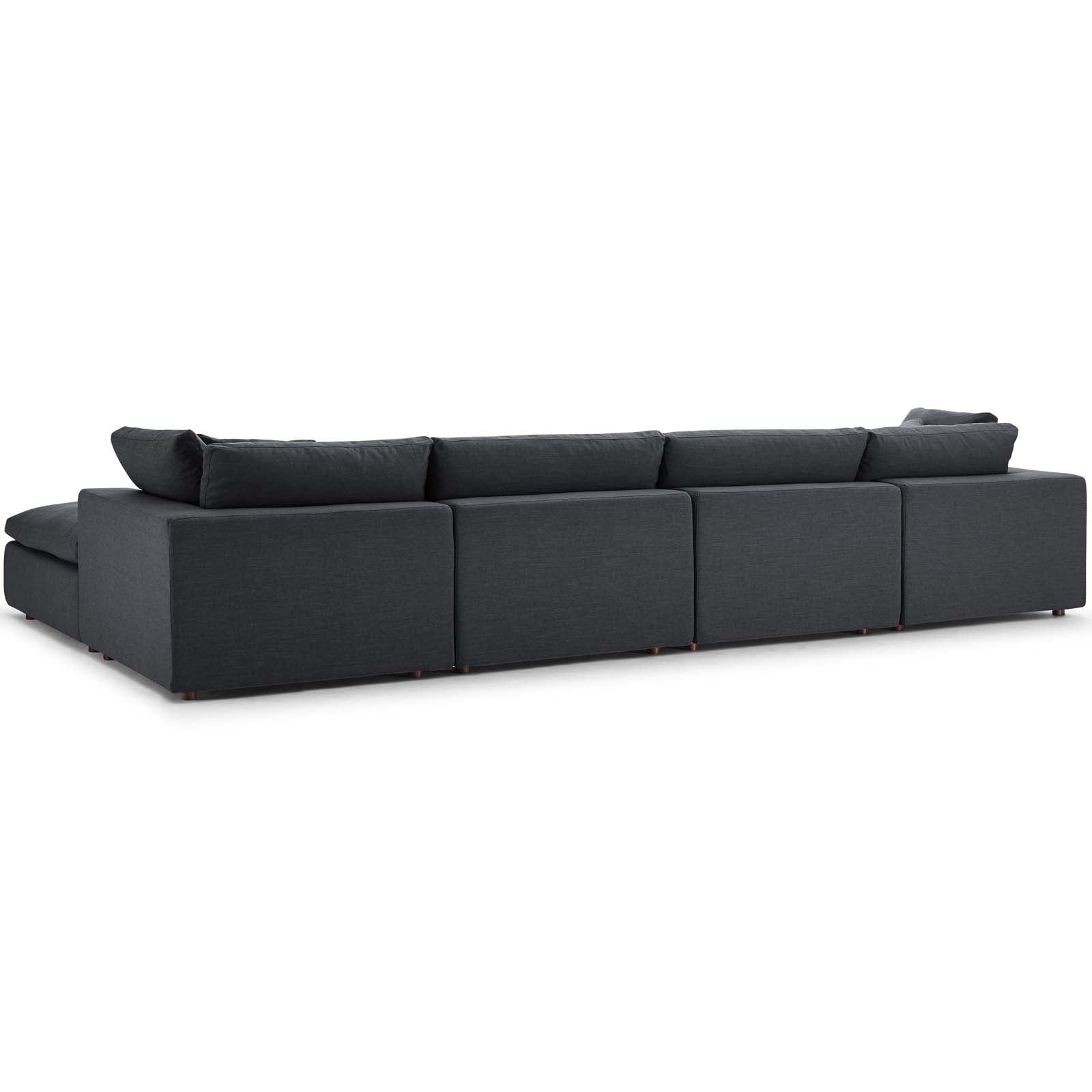 Commix Down Filled Overstuffed 5 Piece Sectional Sofa Set by Modway | Sofas | 