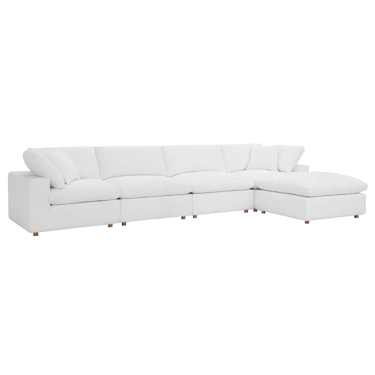 Commix Down Filled Overstuffed 5 Piece Sectional Sofa Set by Modway - EEI-3358 | Sofa Set | 