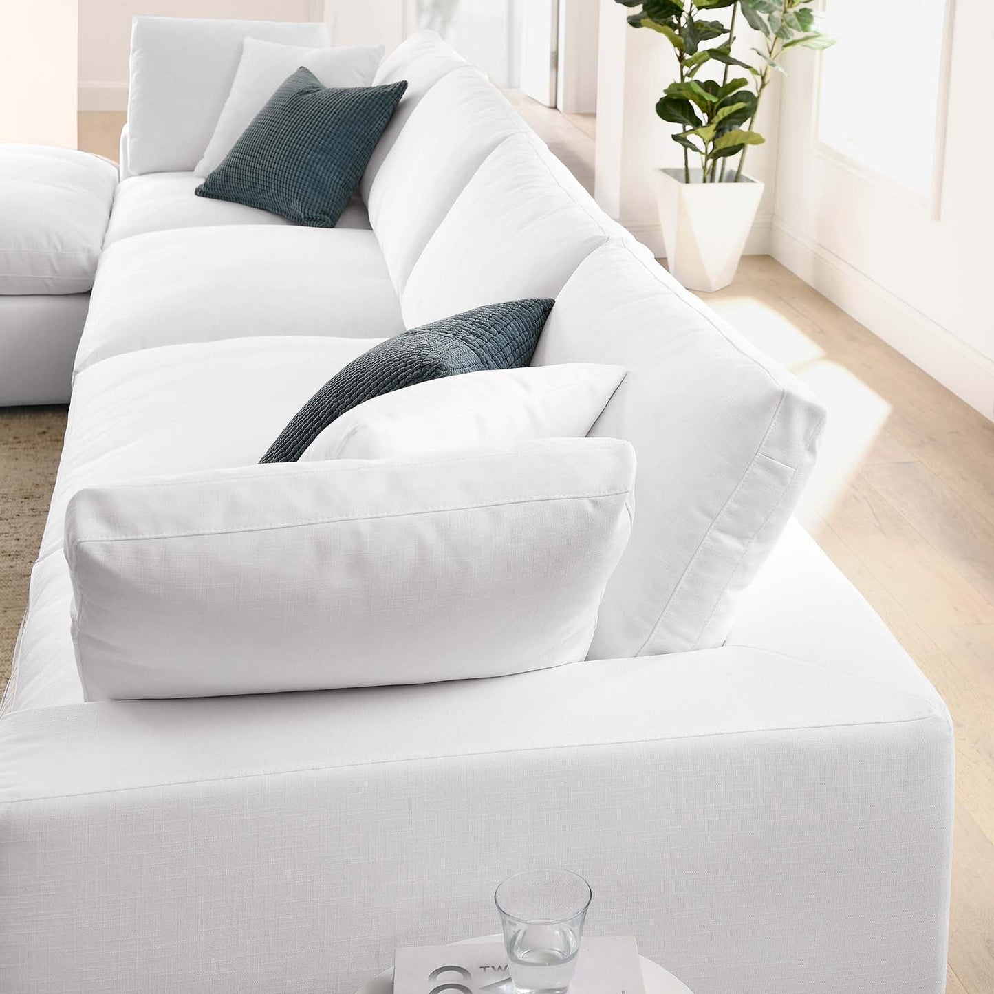 Commix Down Filled Overstuffed 5 Piece Sectional Sofa Set by Modway - EEI-3358 | Sofa Set | 