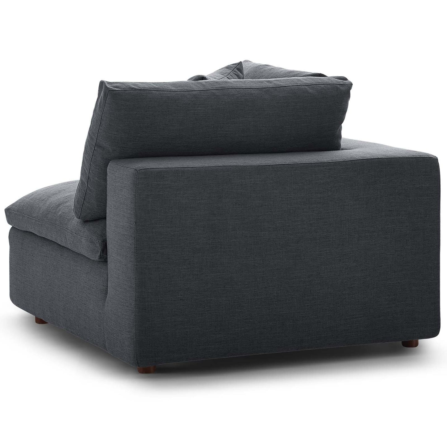 Modway Commix Down Filled Overstuffed 6 Piece Sectional Sofa Set