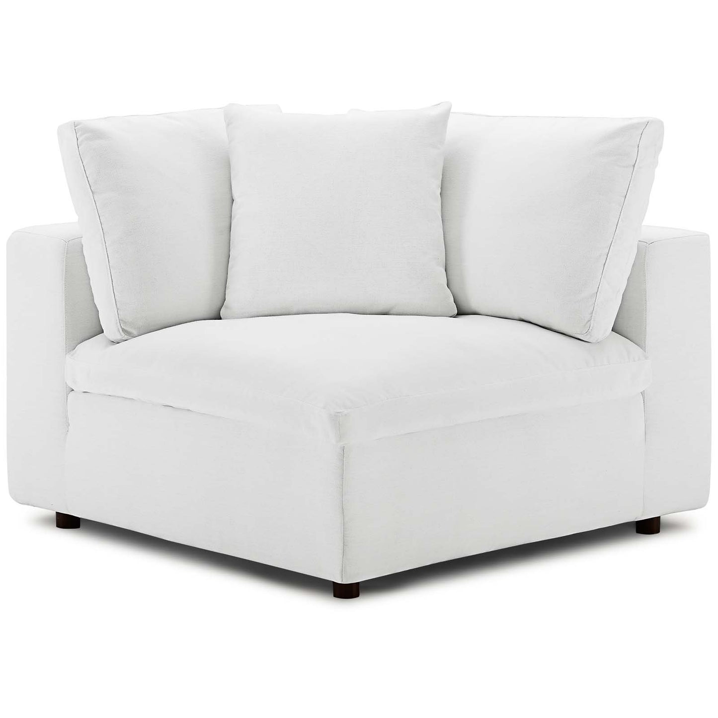 Modway Commix Down Filled Overstuffed 6 Piece Sectional Sofa Set