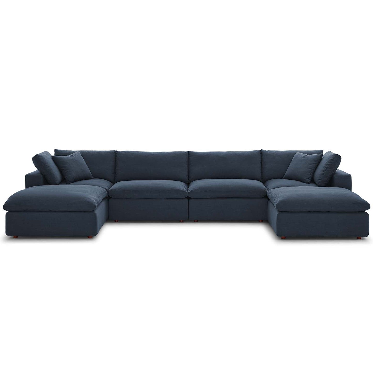 Commix Down Filled Overstuffed 6 Piece Sectional Sofa Set by Modway | Sofas | 