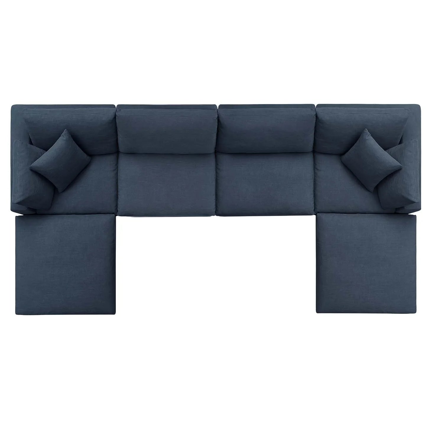 Commix Down Filled Overstuffed 6 Piece Sectional Sofa Set by Modway | Sofas | 