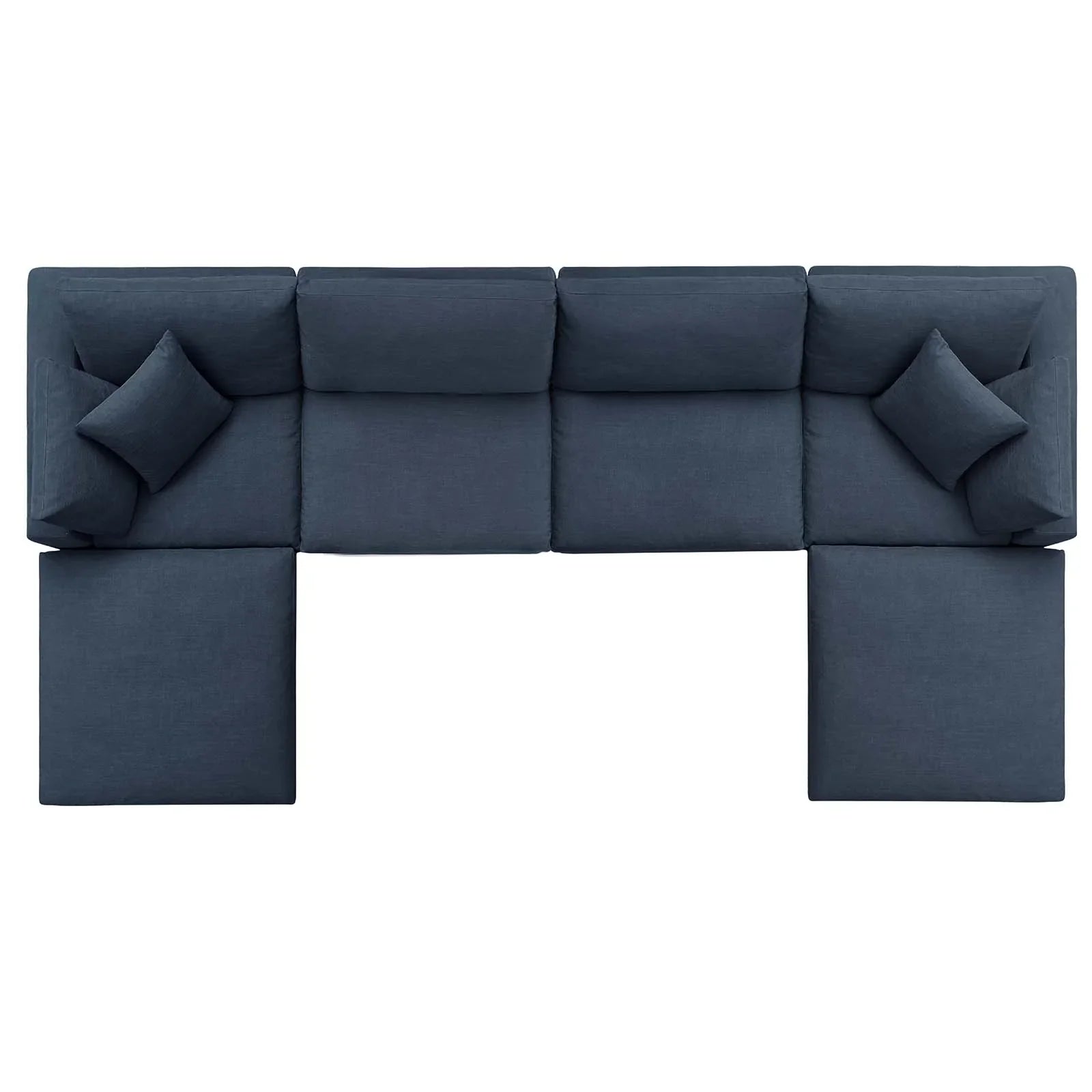 Commix Down Filled Overstuffed 6 Piece Sectional Sofa Set by Modway | Sofas | 