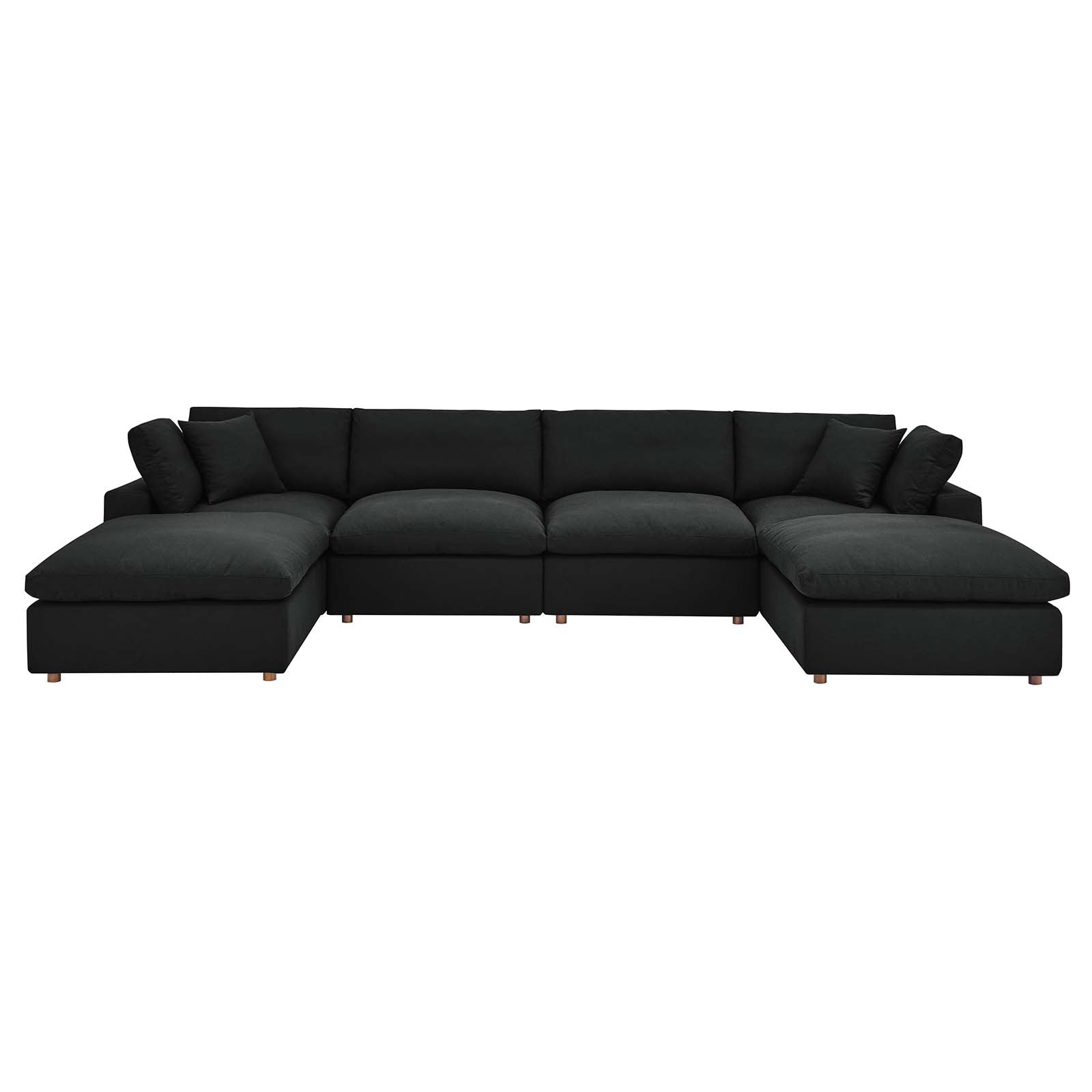 Commix Down Filled Overstuffed 6 Piece Sectional Sofa Set by Modway | Sofas | 