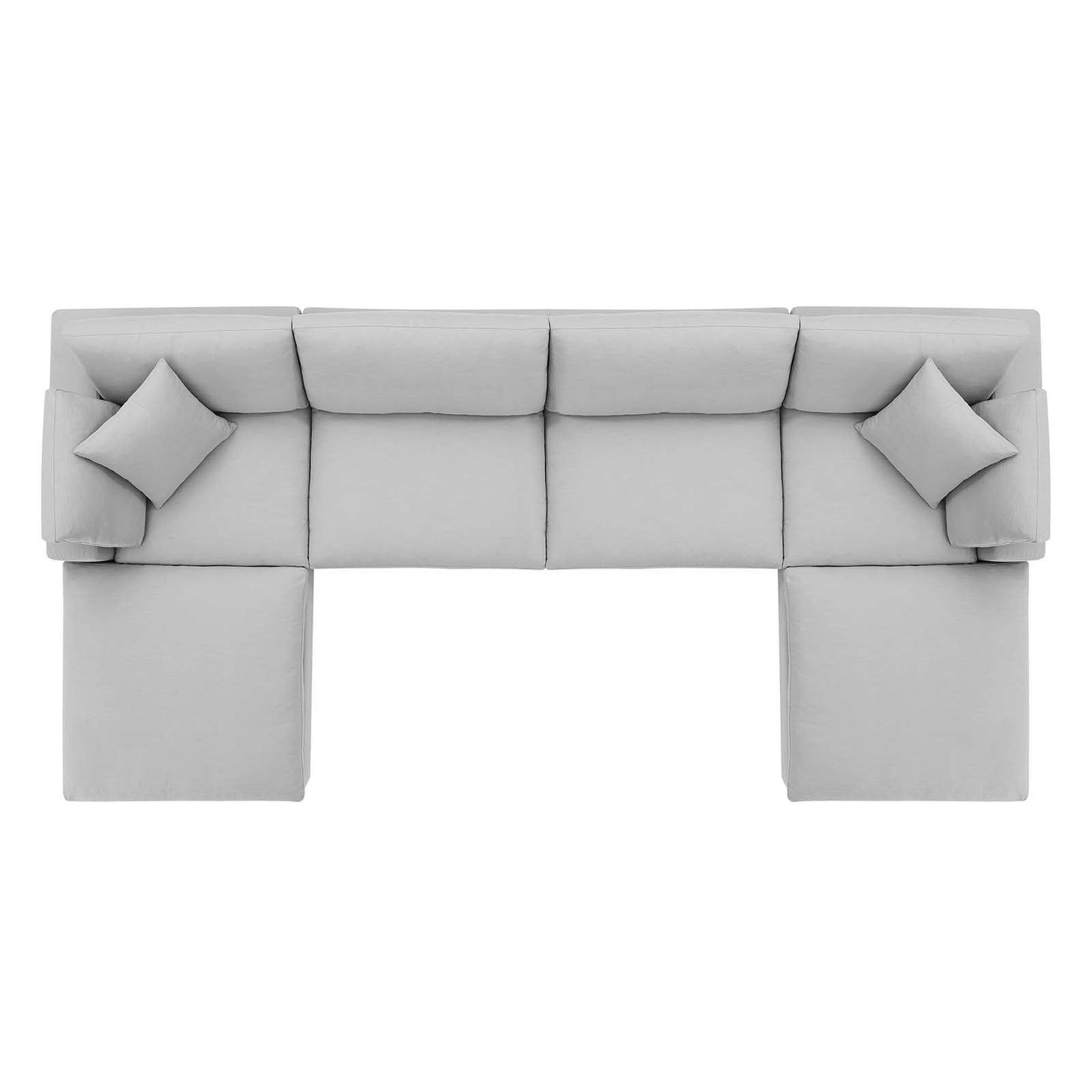 Commix Down Filled Overstuffed 6 Piece Sectional Sofa Set by Modway | Sofas | 