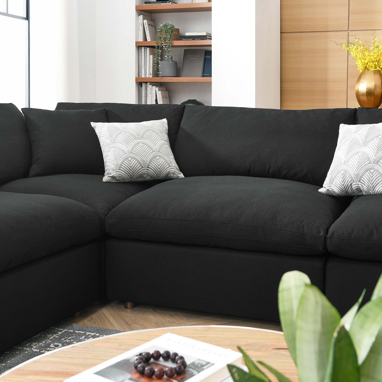 Modway Commix Down Filled Overstuffed 8 Piece Sectional Sofa Set | Sofas | 