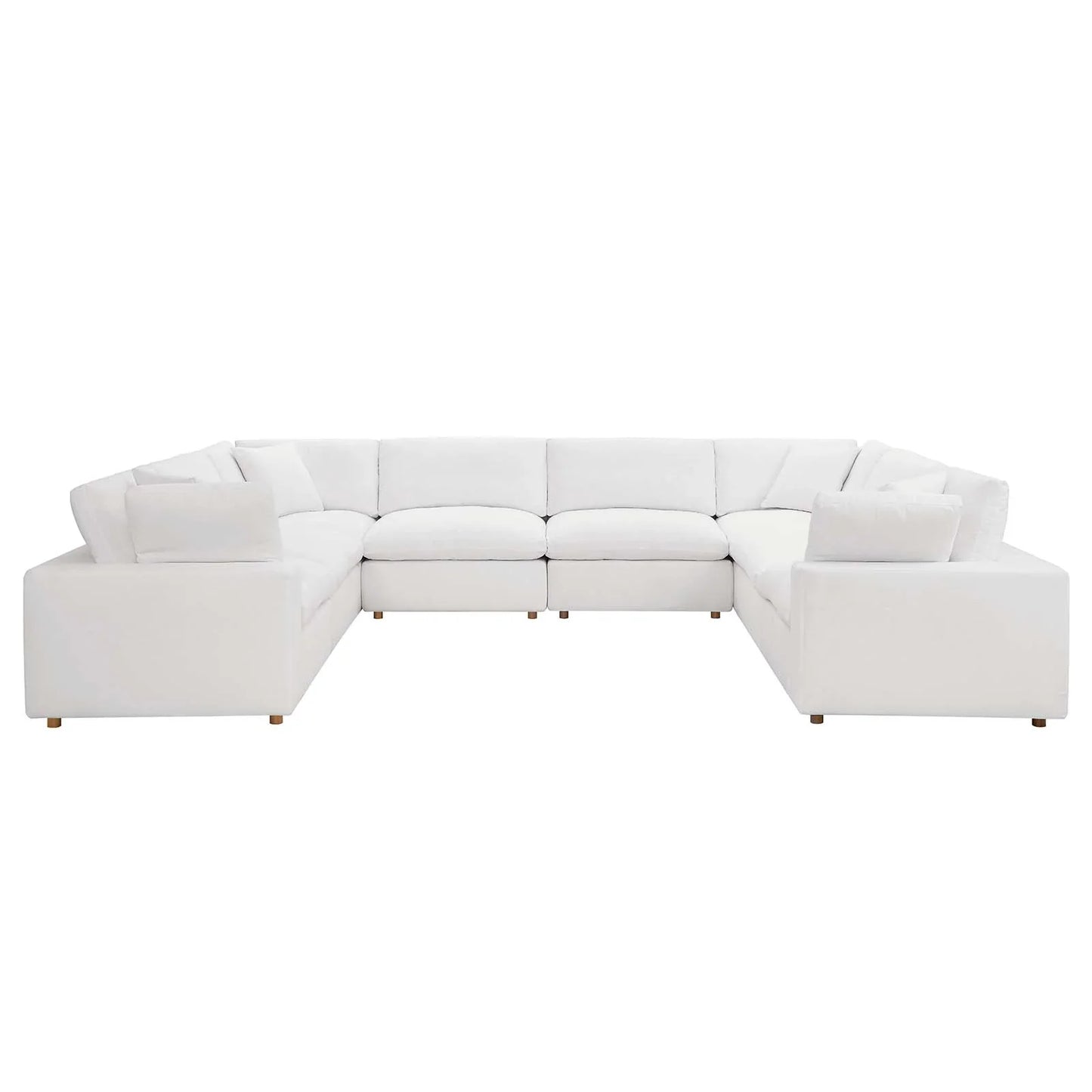 Modway Commix Down Filled Overstuffed 8 Piece Sectional Sofa Set - EEI-3363 | Sofa Set | 