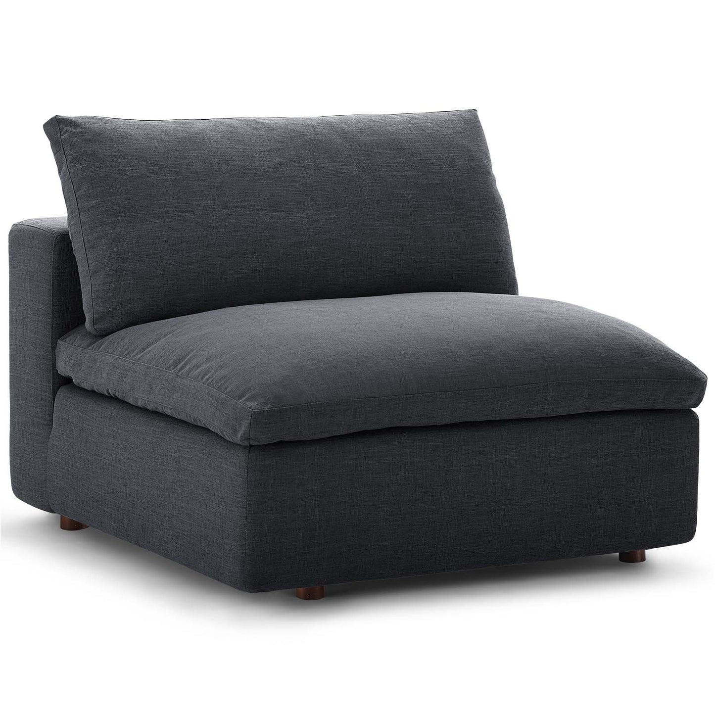 Modway Commix Down Filled Overstuffed 7 Piece Sectional Sofa Set