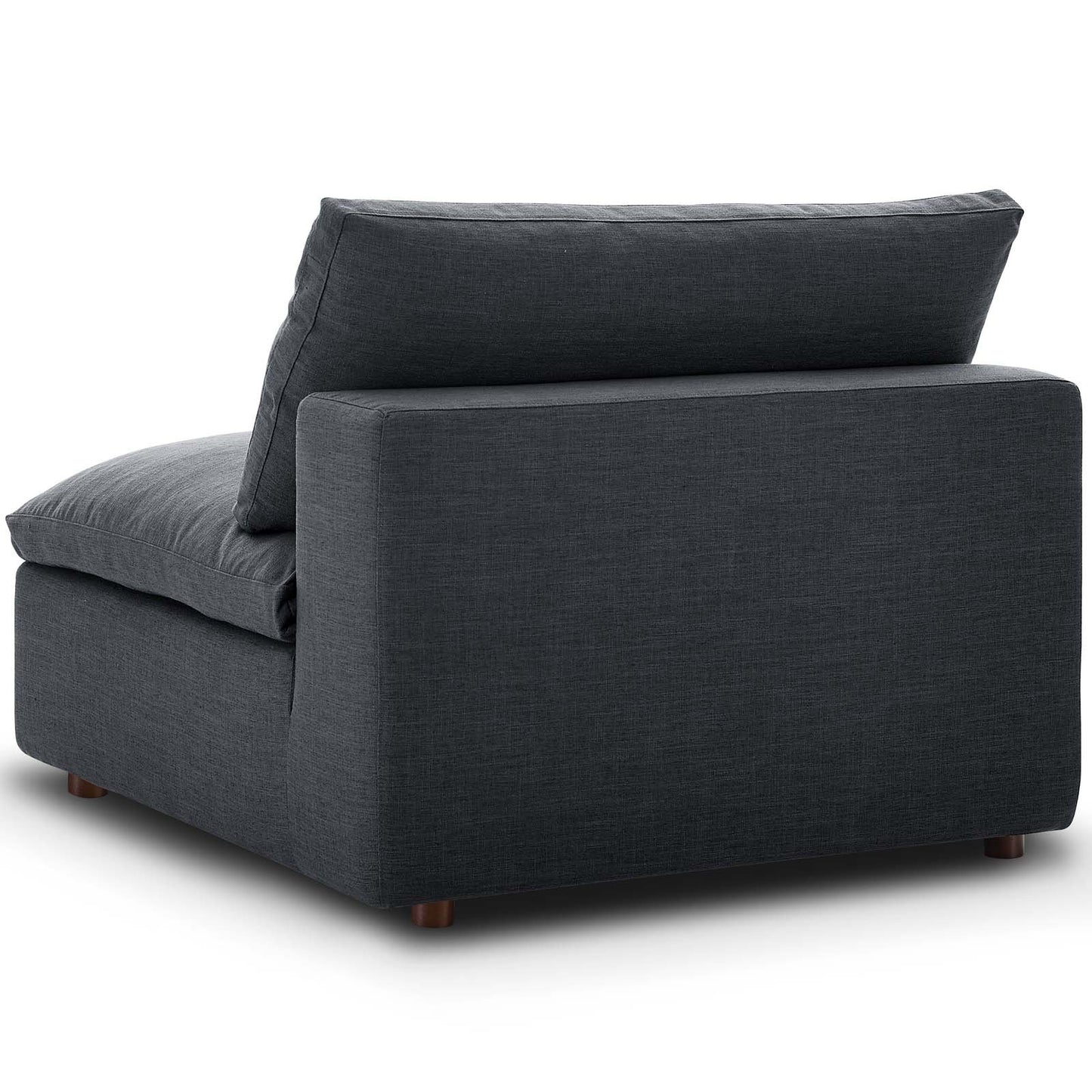 Modway Commix Down Filled Overstuffed 7 Piece Sectional Sofa Set