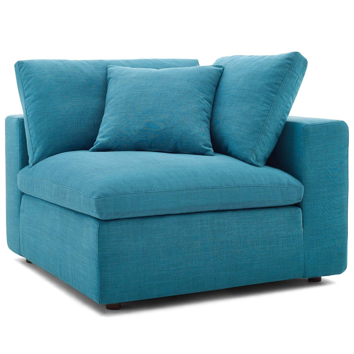 Modway Commix Down Filled Overstuffed 7 Piece Sectional Sofa Set