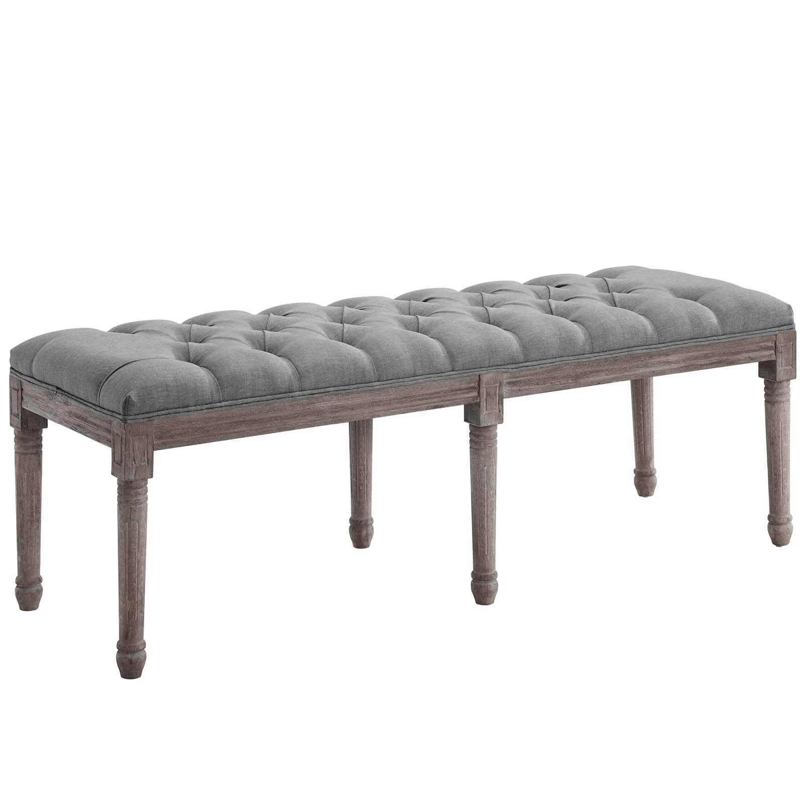 Modway Province French Vintage Performance Velvet Bench | Stools & Benches | Modishstore-17