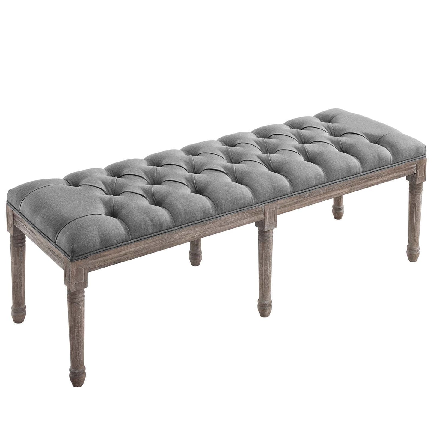 Modway Province French Vintage Performance Velvet Bench | Stools & Benches | Modishstore-18