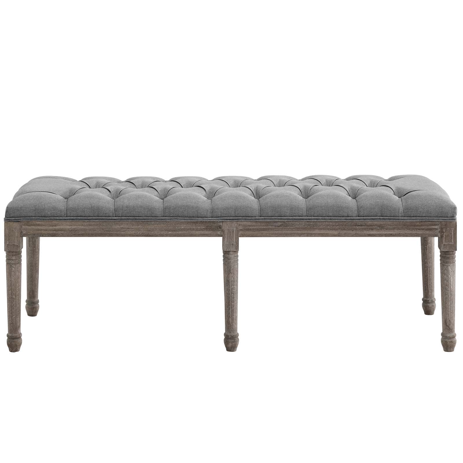 Modway Province French Vintage Performance Velvet Bench | Stools & Benches | Modishstore-21